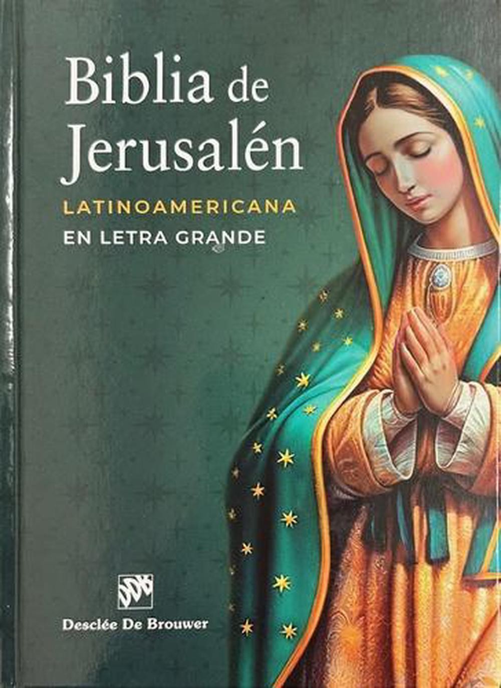 Biblia de Jerusalen Latinoamericana-OS-En Letra Grande (Spanish) Hardcover Book
