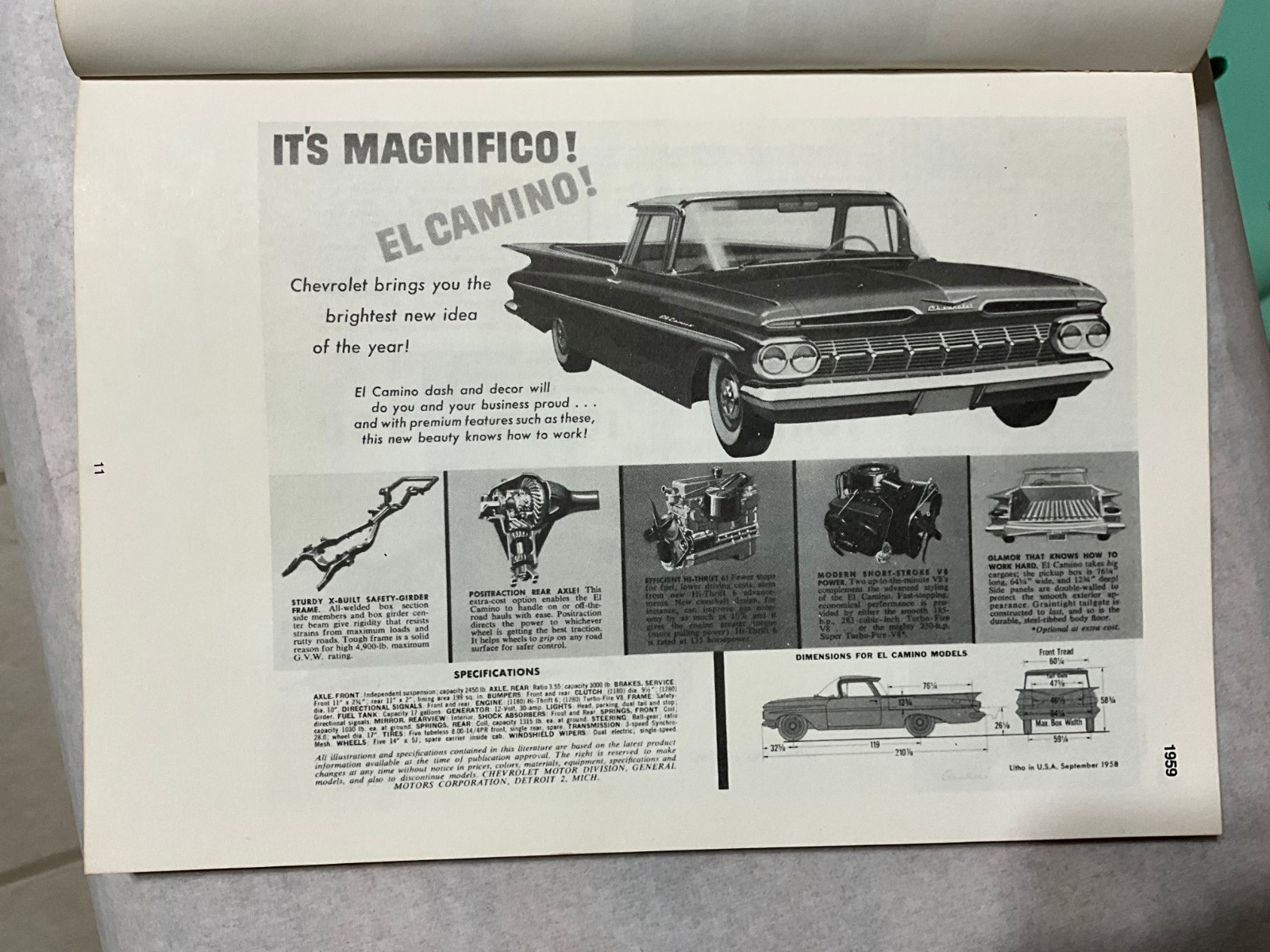 El Camino & GMC Sprint 1959-1983, A Source Book, Edward A. Lehwald 1983