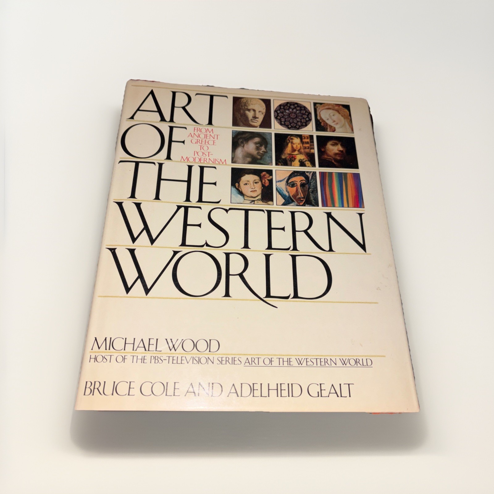 Art of the Western World – Michael Wood 1st Edition 1989 Hardcover DC