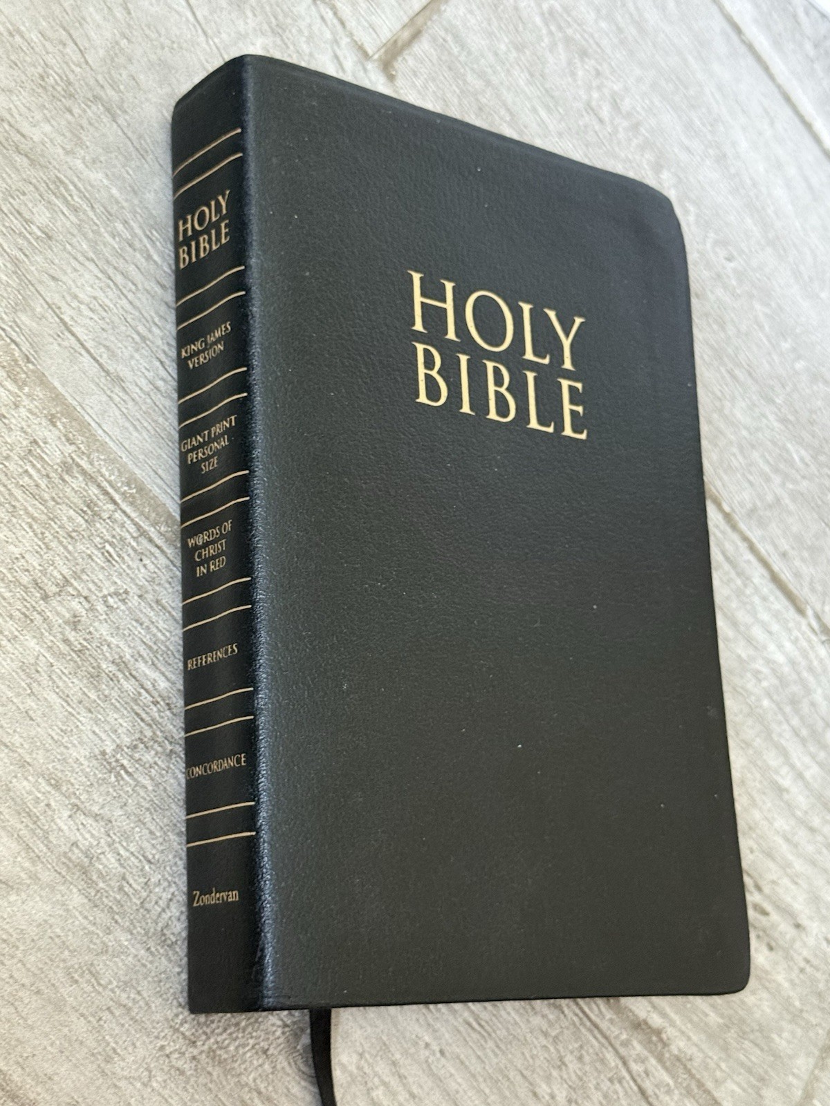 ✝️ Holy Bible Giant Print Personal Size Reference Edition KJV Zondervan 1994