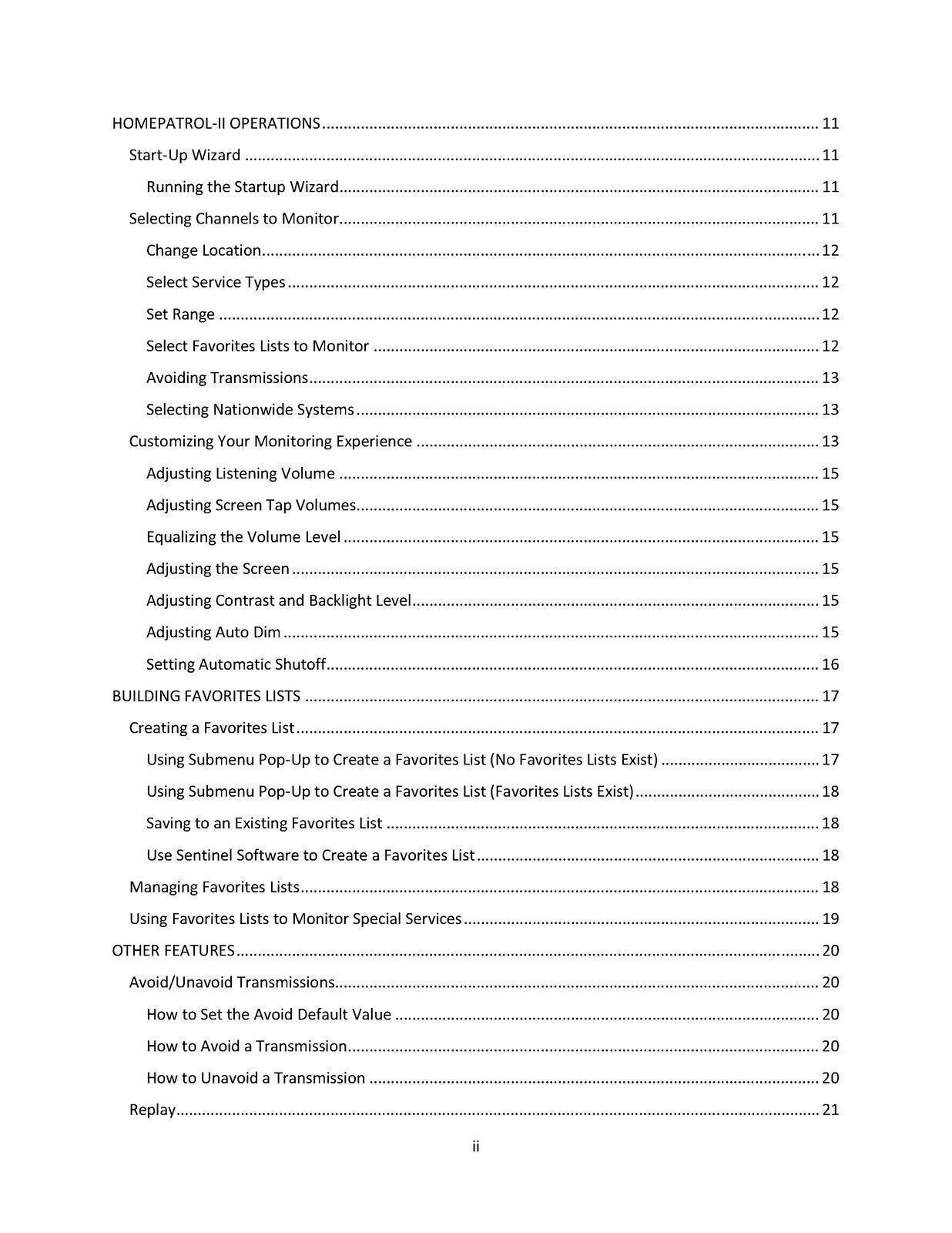 UNIDEN HOME PATROL II 2 User Manual Operation Guide SECURED FULL COLOR PRINT