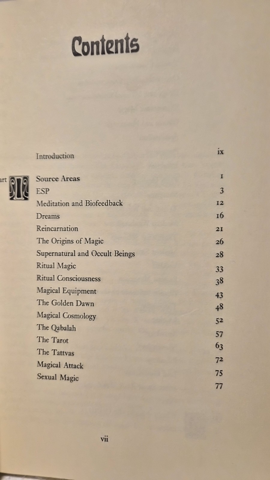 The Occult Sourcebook: Drury/Tillett PB/Good+/1980 (see photos:)