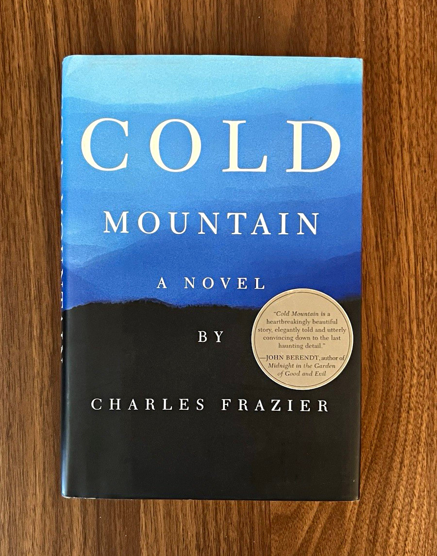 Charles Frazier Cold Mountain Hardcover w/ Dust Jacket 1997 edition LIKE NEW