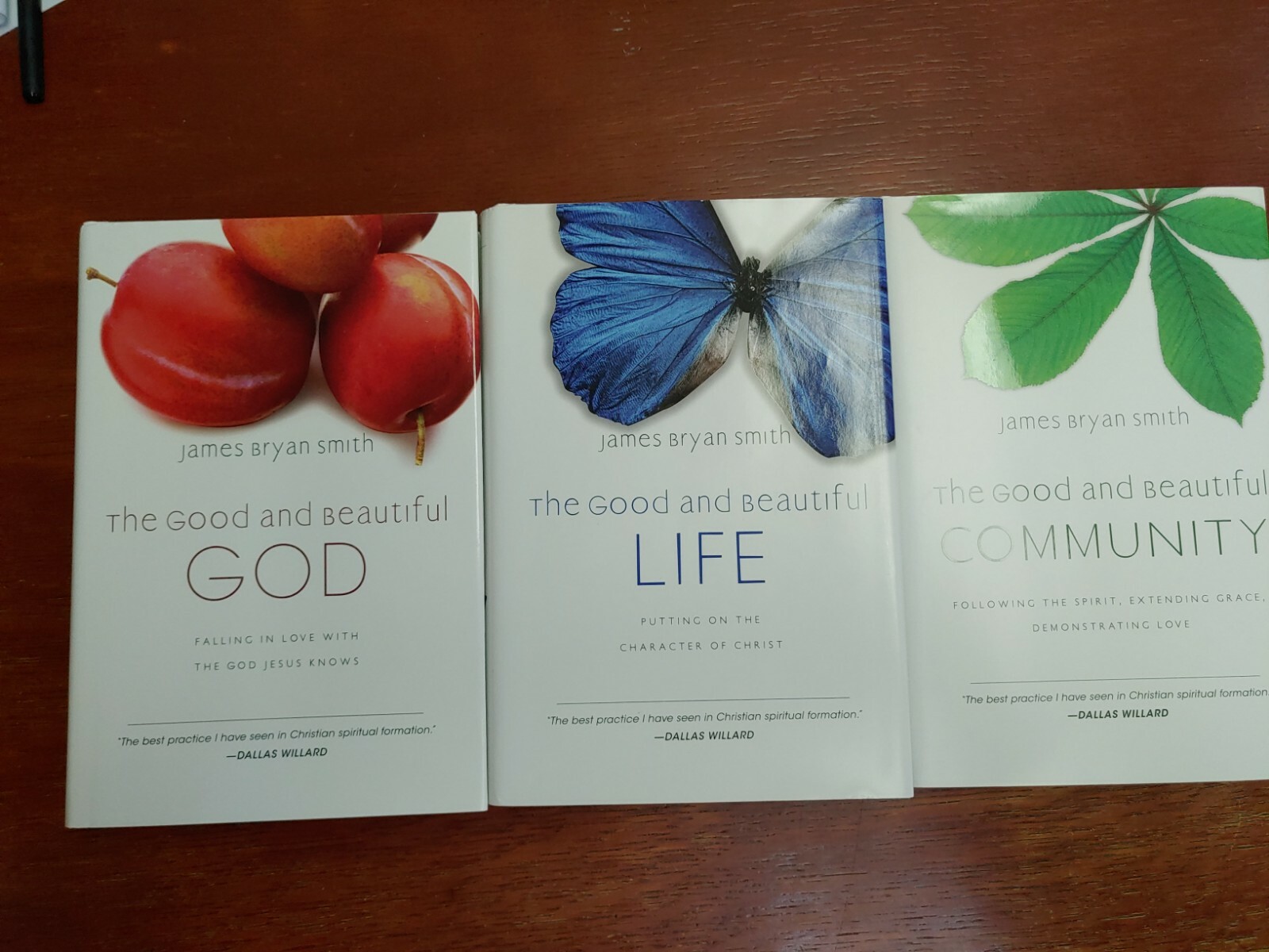 Lot of 3 HC James Bryan Smith Books, The Good and Beautiful God, Life, Community