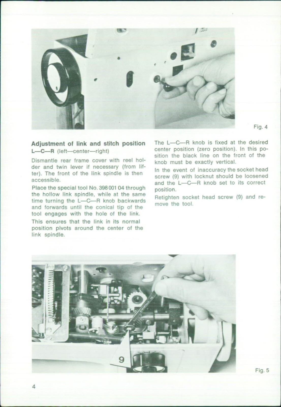BERNINA 840 841 842 Service Manual Adjusters Manaul, SPIRAL SECURED, TOUGH COVER