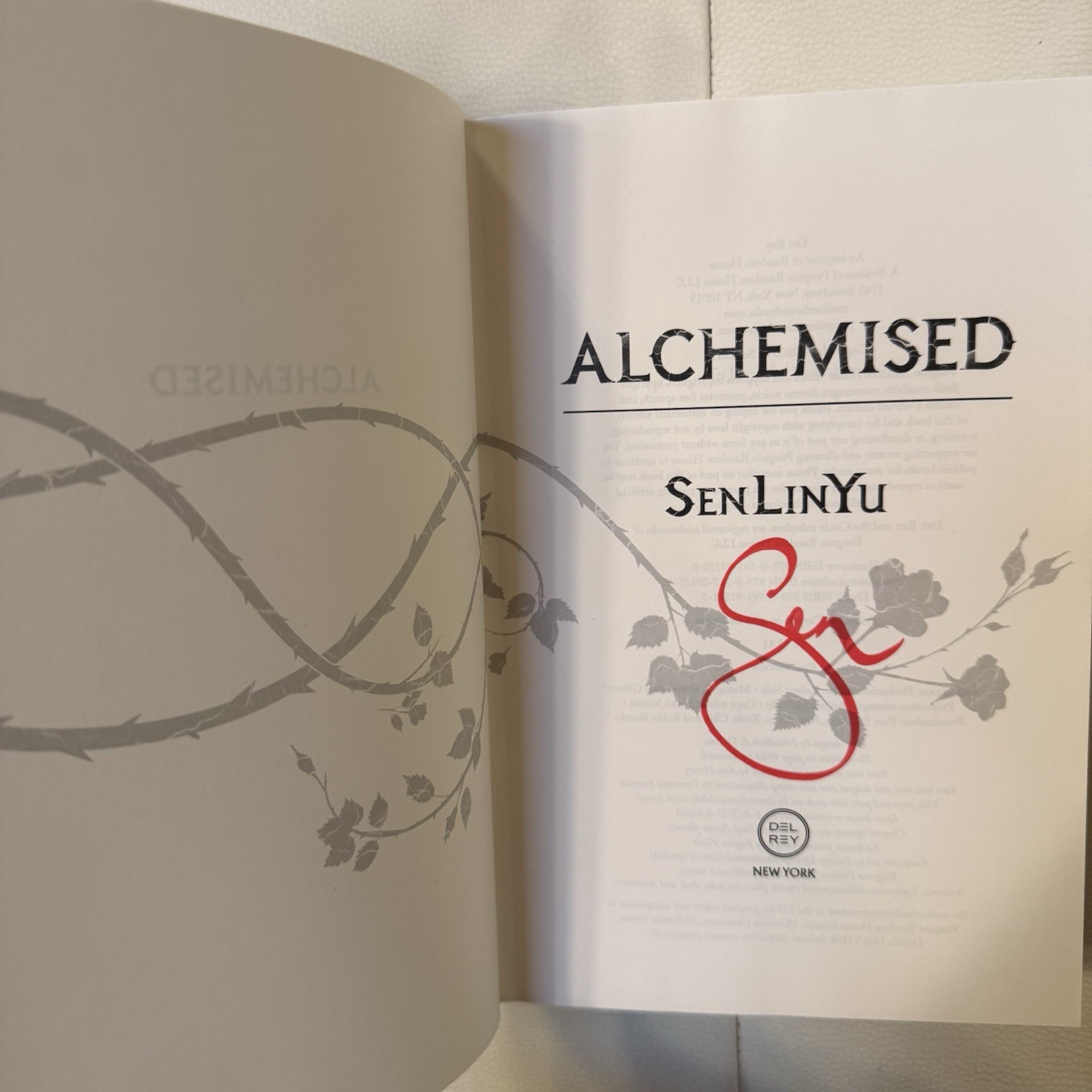 SIGNED Alchemised by SenLinYu