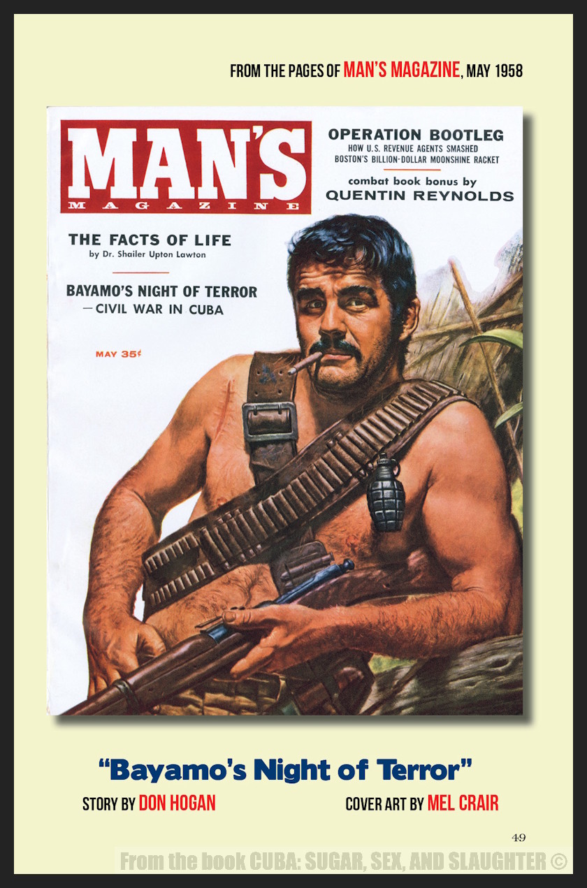 CUBA: SUGAR, SEX, AND SLAUGHTER men’s adventure story & art anthology hardcover