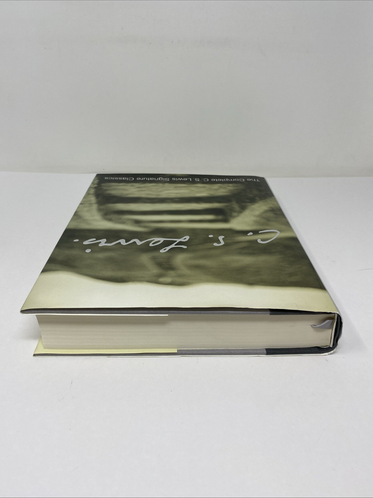 Complete C. S. Lewis Signature Classics C. S. Lewis (2002 Hardcover) Clean Pages