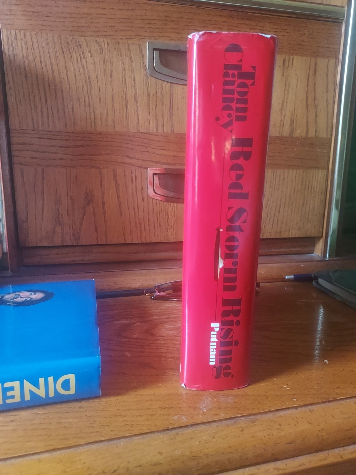 Tom Clancy / Red Storm Rising / Signed Later Printing / G.P. Putnam’s Sons 1986