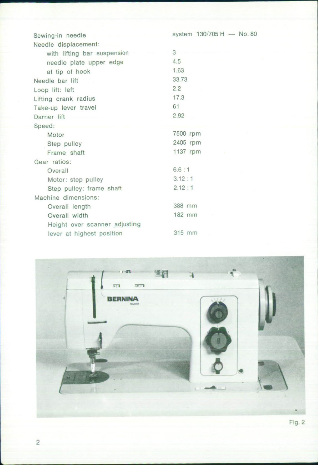 BERNINA 840 841 842 Service Manual Adjusters Manaul, SPIRAL SECURED, TOUGH COVER