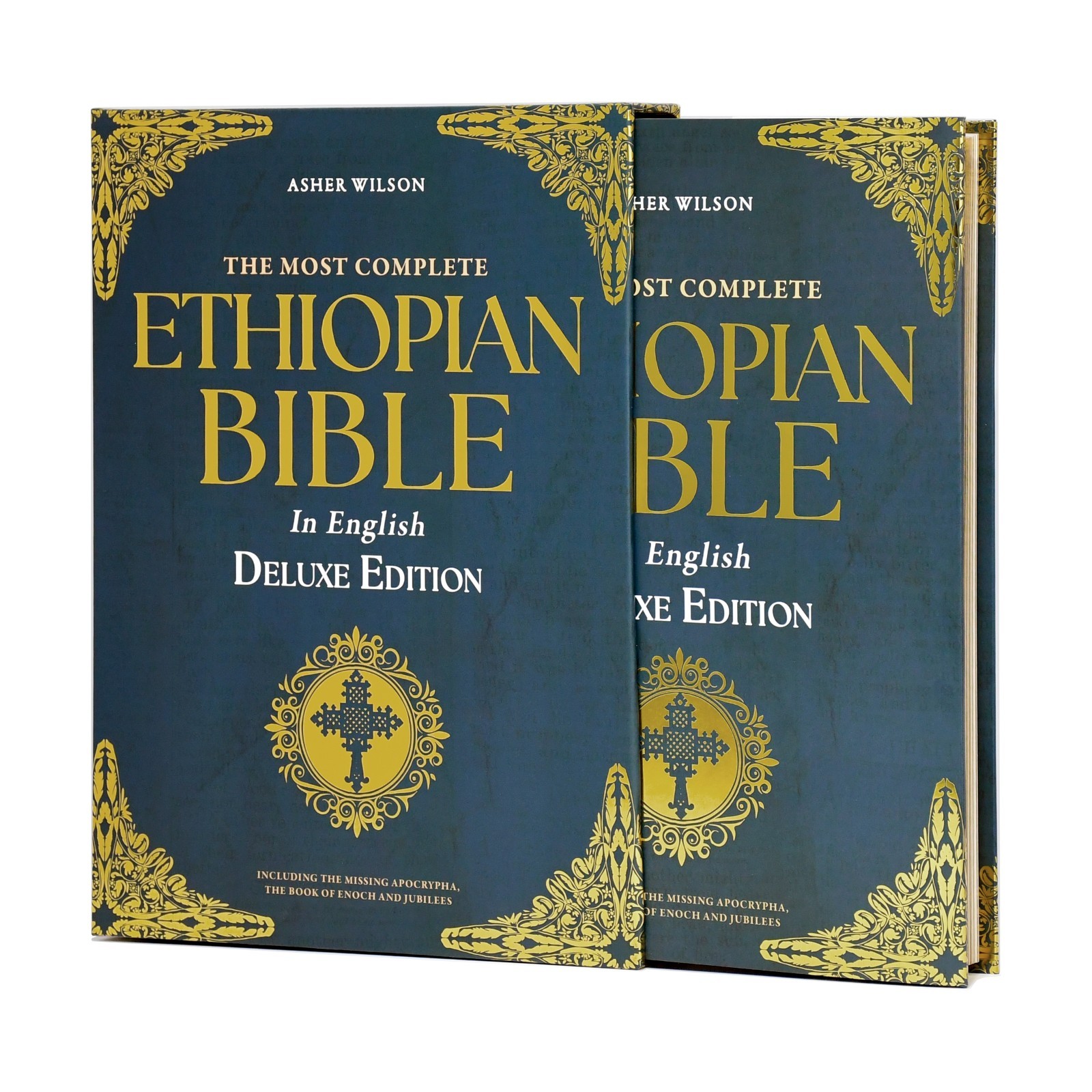 The Most Complete Ethiopian Bible by Asher Wilson, Deluxe Red Letter Edition