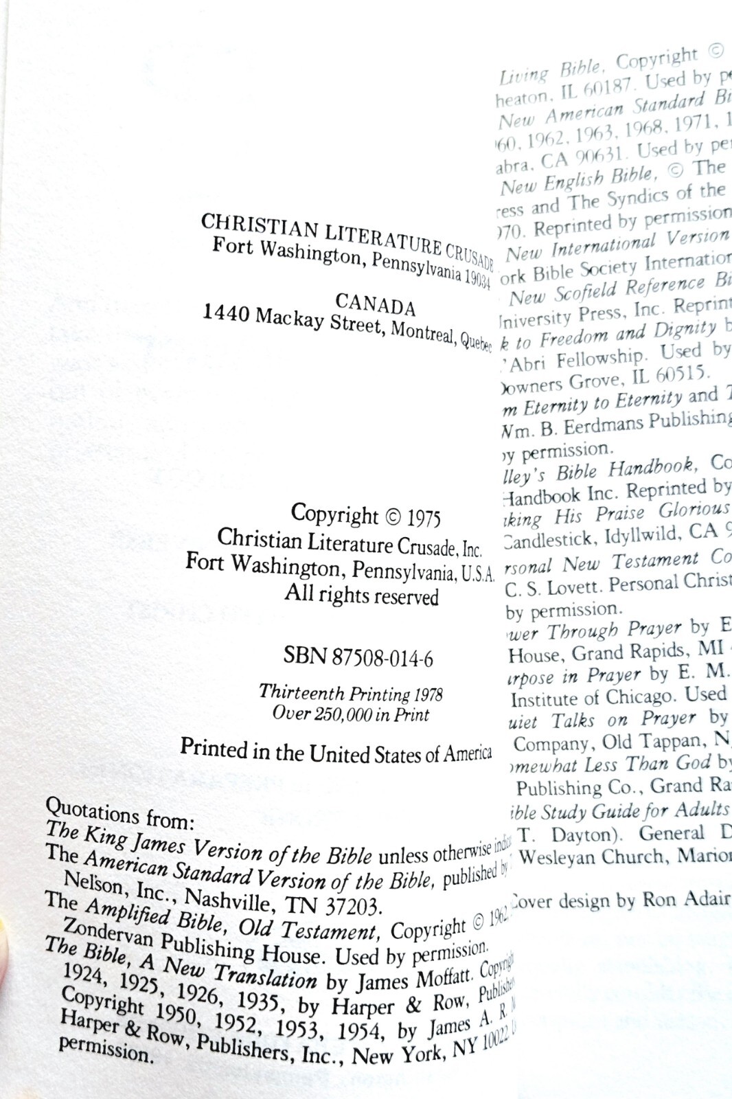 Destined for the Throne by Paul Billheimer 1975 “A Look at the Bride of Christ”