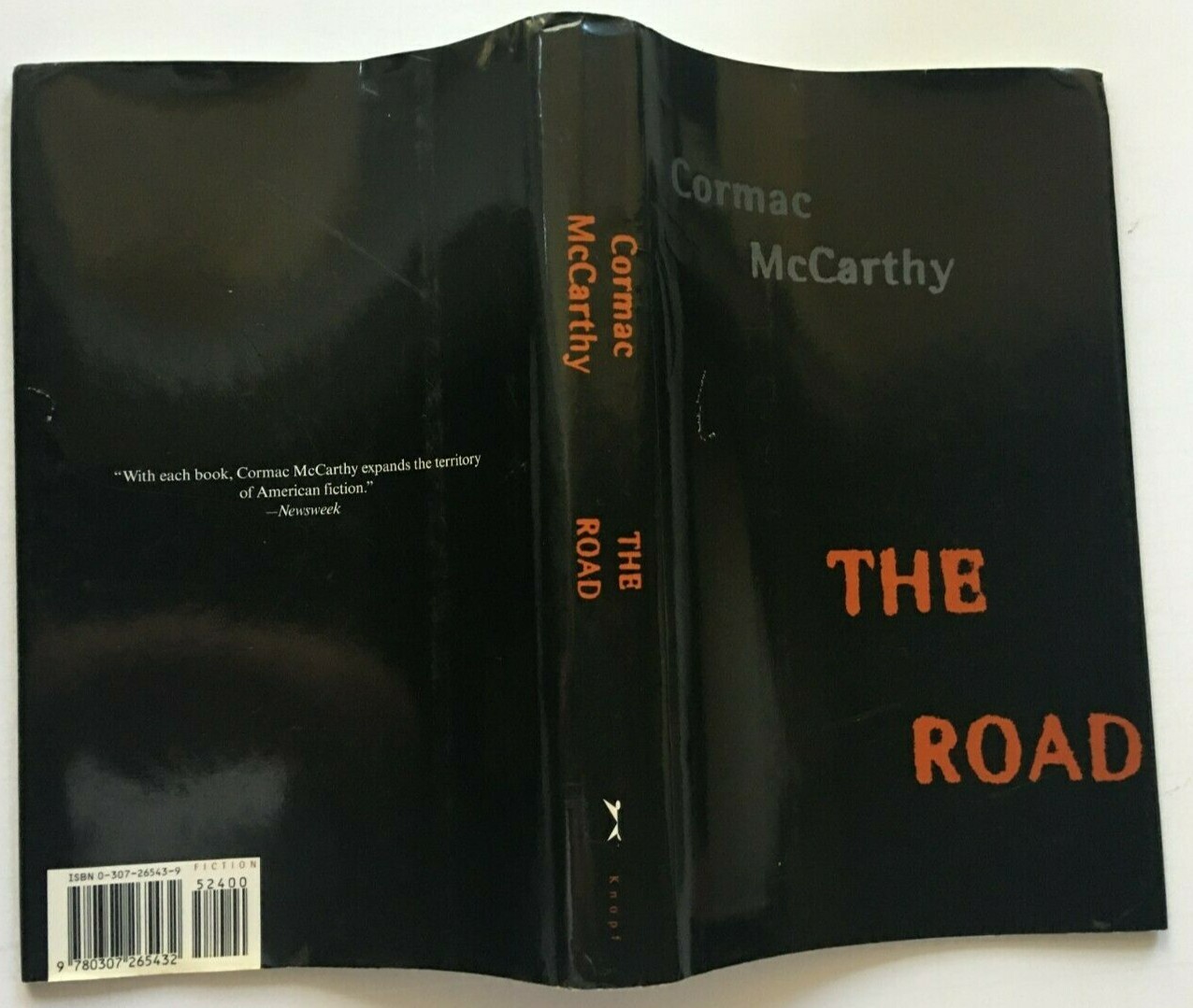 CORMAC McCARTHY, THE ROAD, 1ST ED, 2006, HCDJ