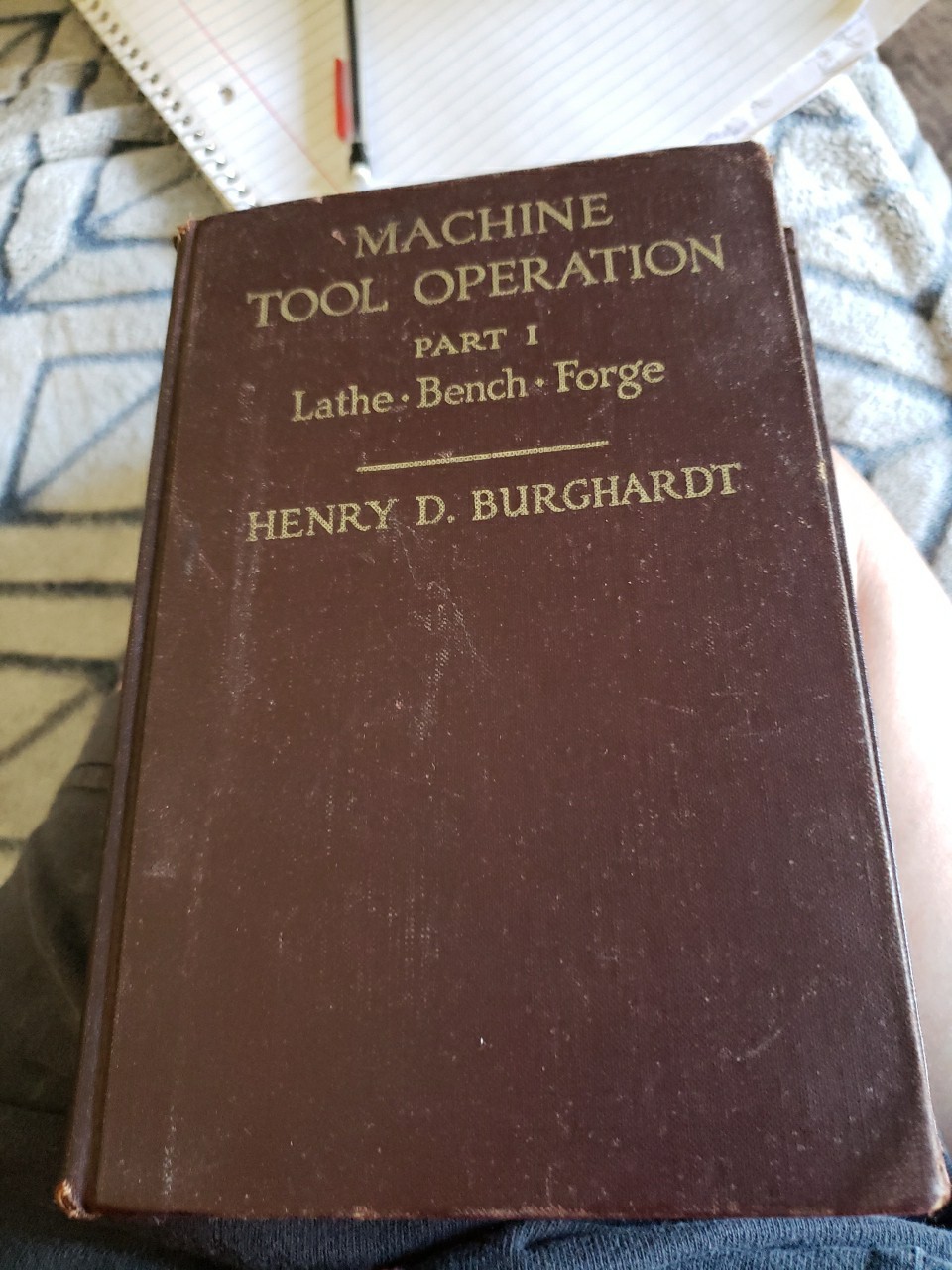 Machine Tool Operation By Henry D Burghardt