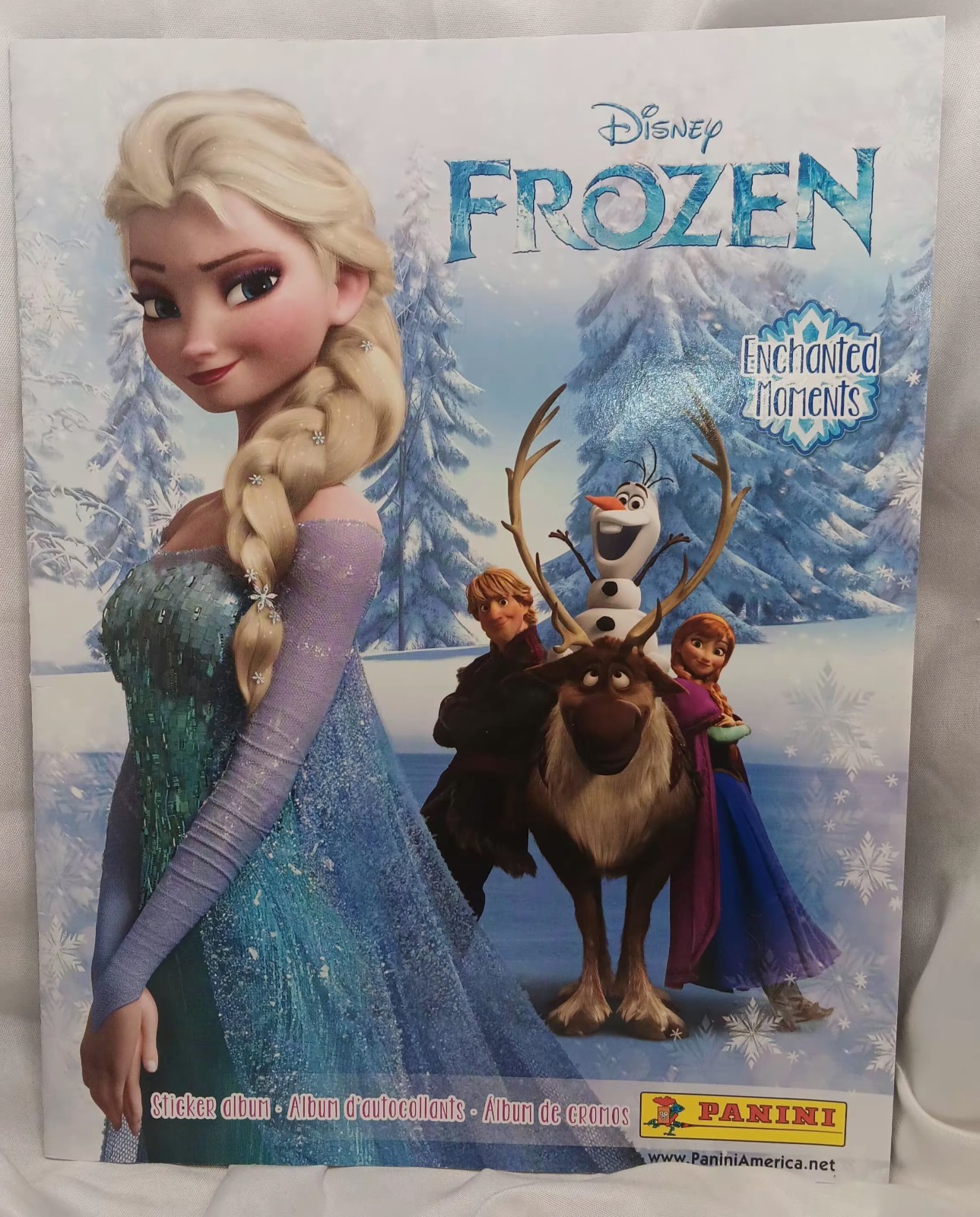 Disney Frozen Sticker Album Book By Panini 2015 No Stickers Empty NEW