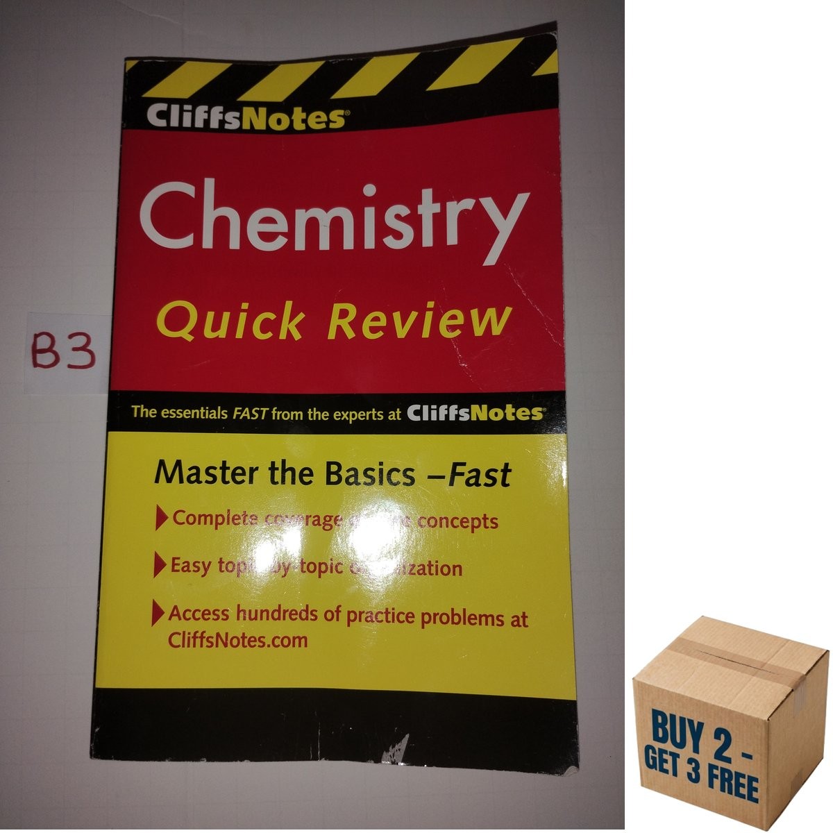 CliffsNotes Chemistry Quick Review Paperback Book by Nathan, Harold D.