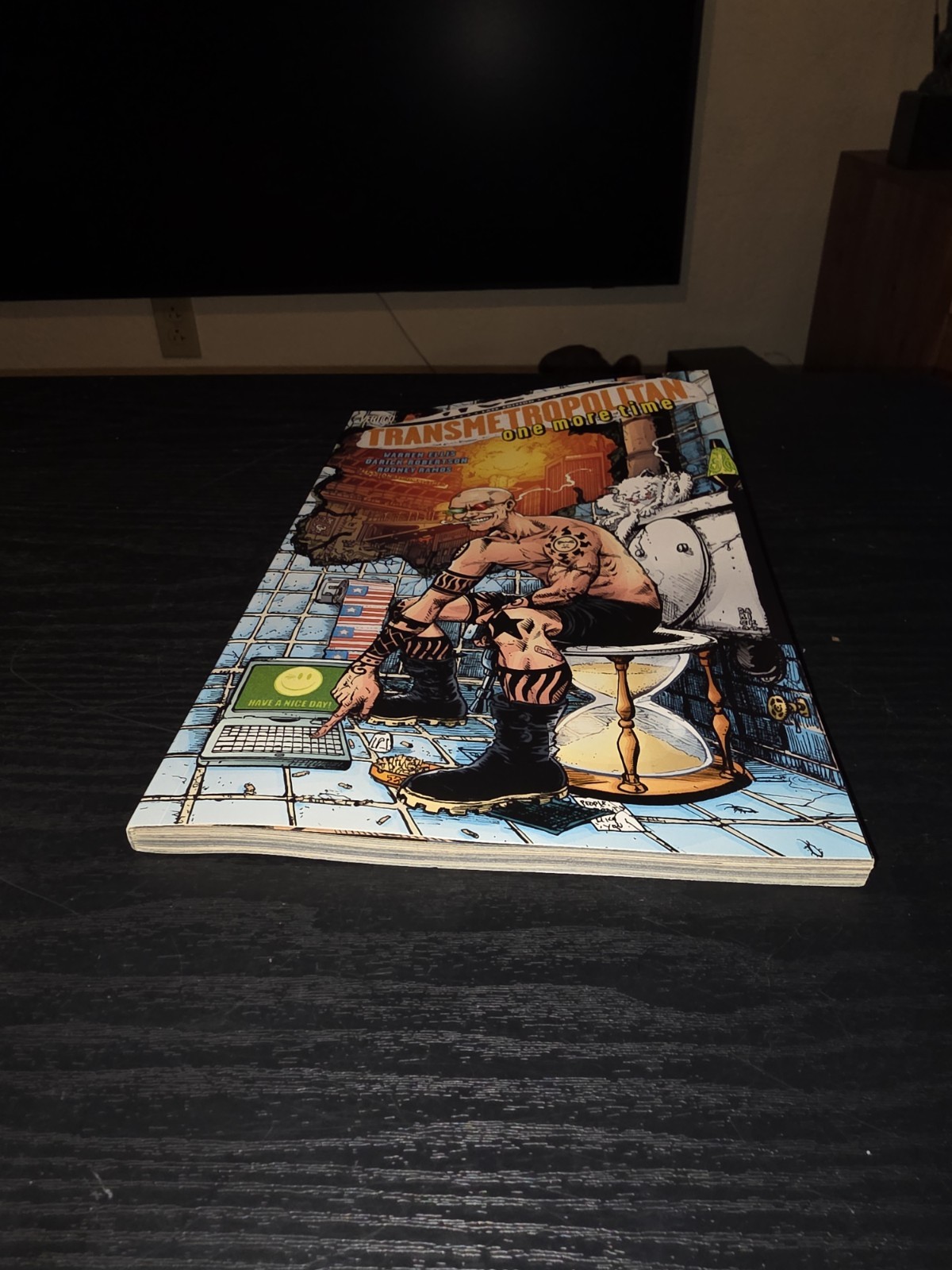 TRANSMETROPOLITAN “One More Time”#10 DC Comics Warren Ellis Vertigo