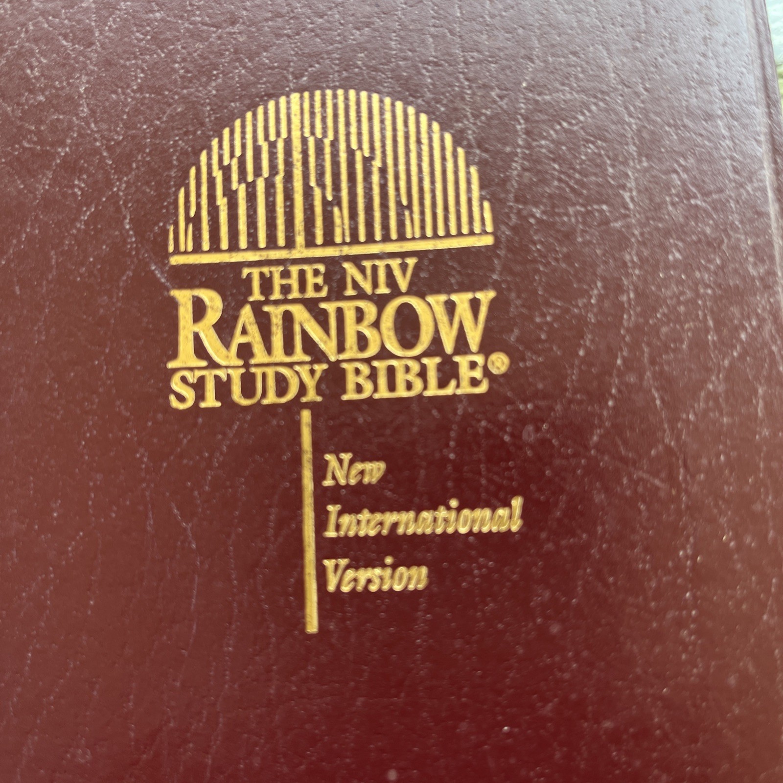 Rainbow Study Bible NIV New International Version Genuine Bon Leather Zig Ziglar
