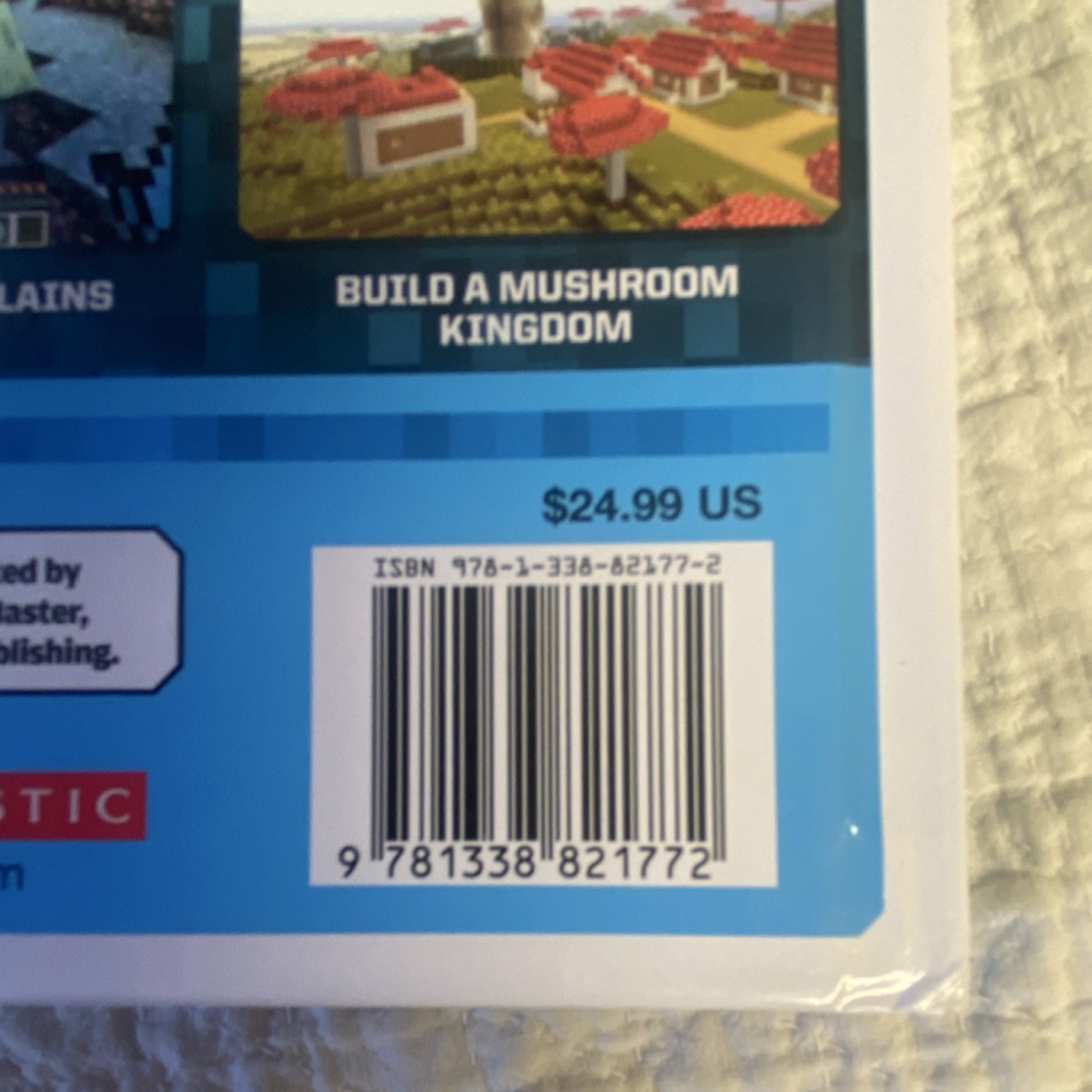Scholastic Minecraft Mega Guide Hardcover Illustrated Ages 9-12