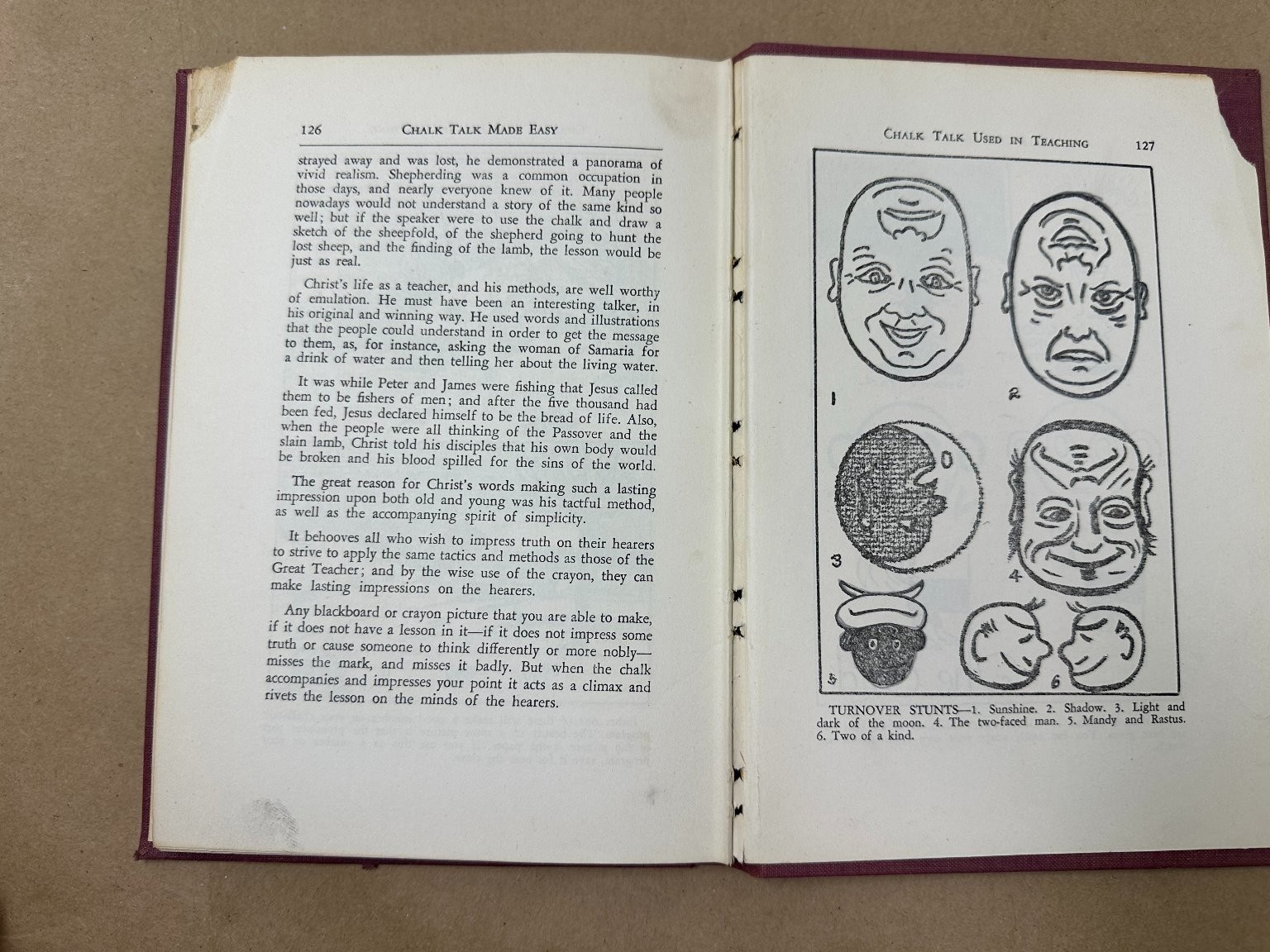 Chalk Talk Made Easy William Allen Bixler 1948 Illustrated Art Teaching