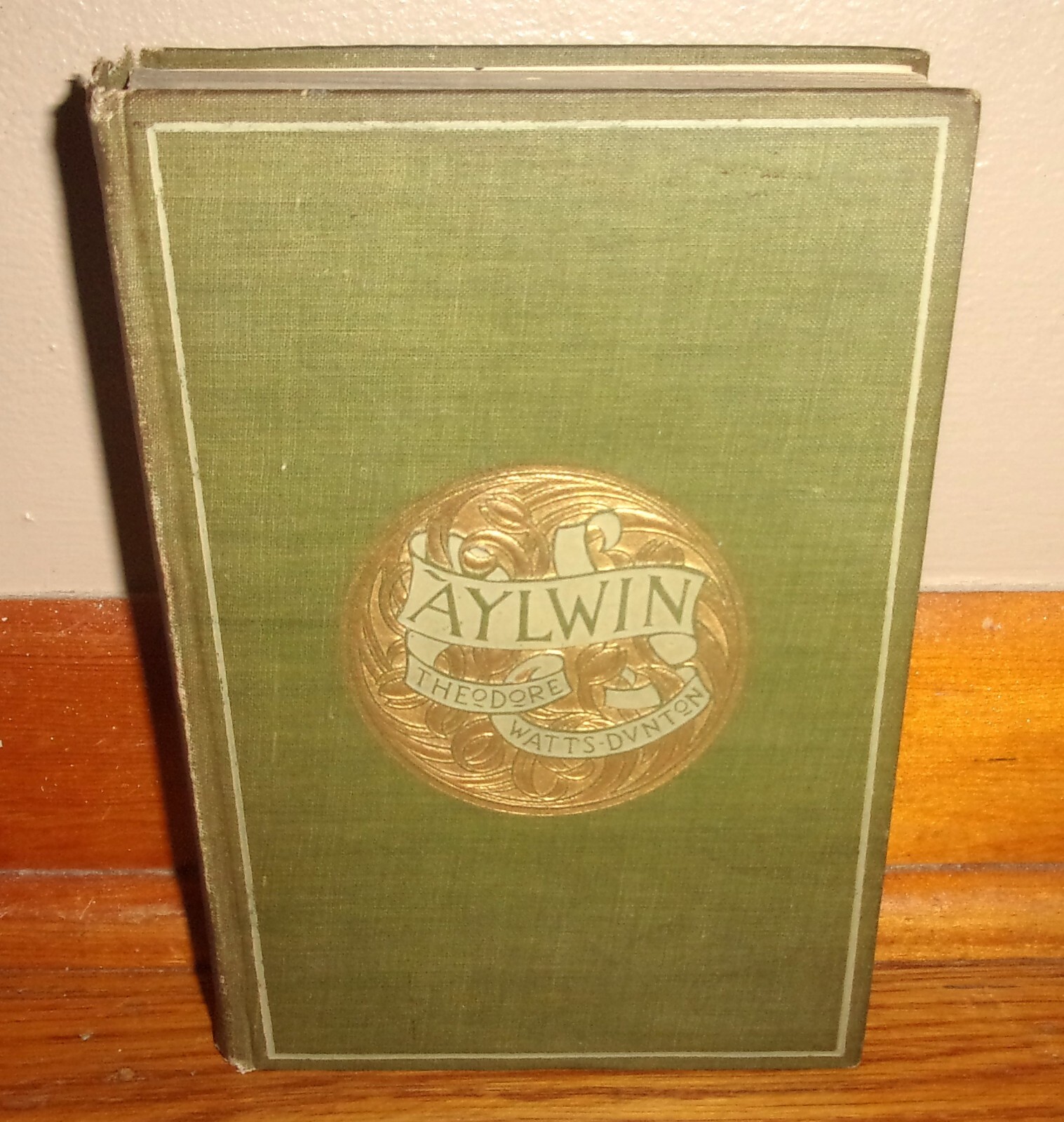 AYLWIN-1899 Novel-THEODORE WATTS-DUNTON-Dodd, Mead & Company-Excellent 2nd HC!