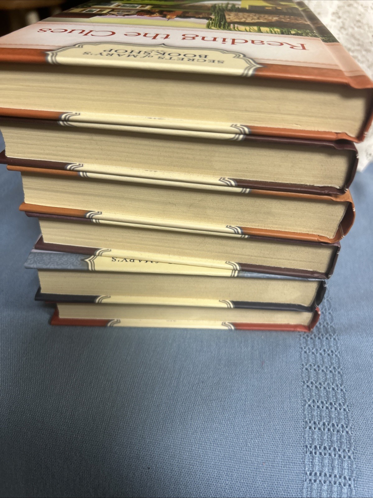 LOT OF 6 SECRETS OF MARY’S BOOKSHOP Mysteries HC 2012 Guideposts VGC