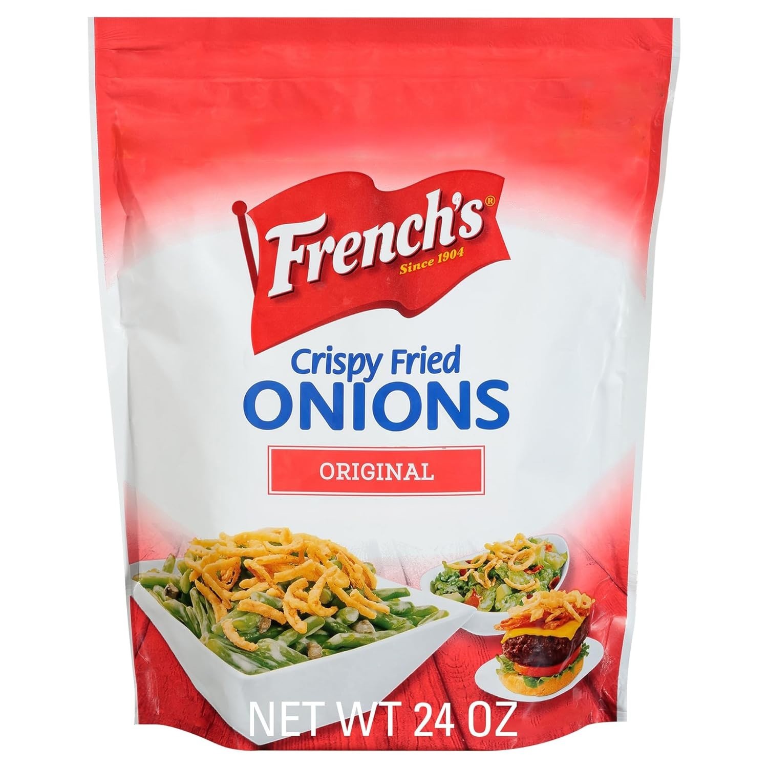 French’s Crispy Onions – 24 oz Bag for Green Bean Casseroles^-