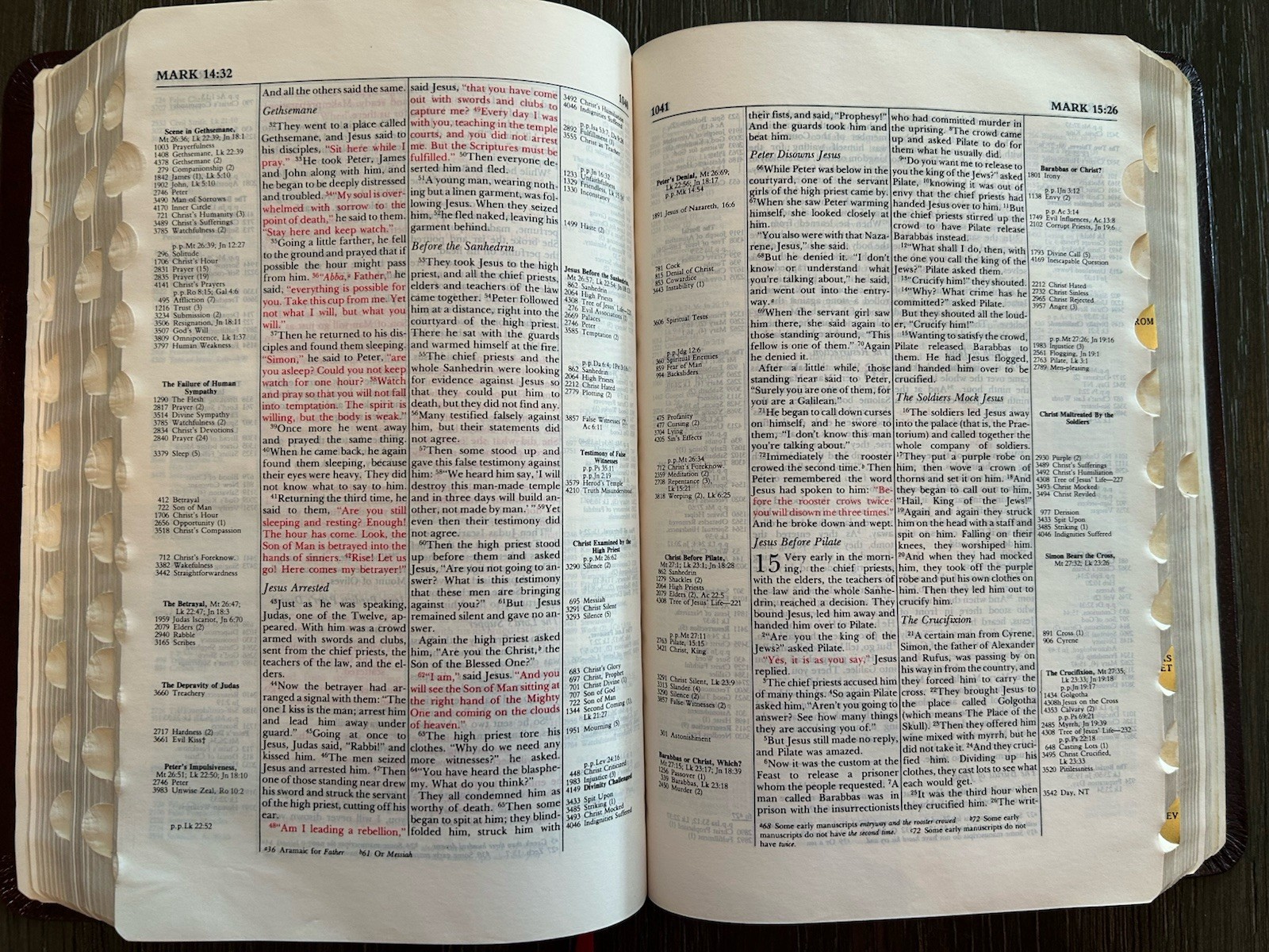 Thompson Chain Reference Bible Leather 1983 NIV