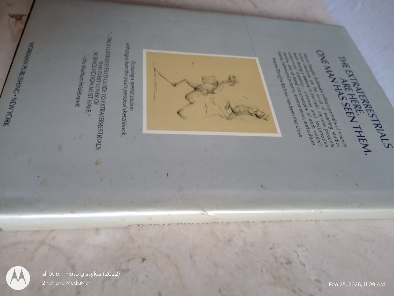 1979 FIRST/2NDpt WAYNE BARLOWE’S GUIDE TO EXTRATERRESTRIALS HC/HARDCOVER/DJ BOOK