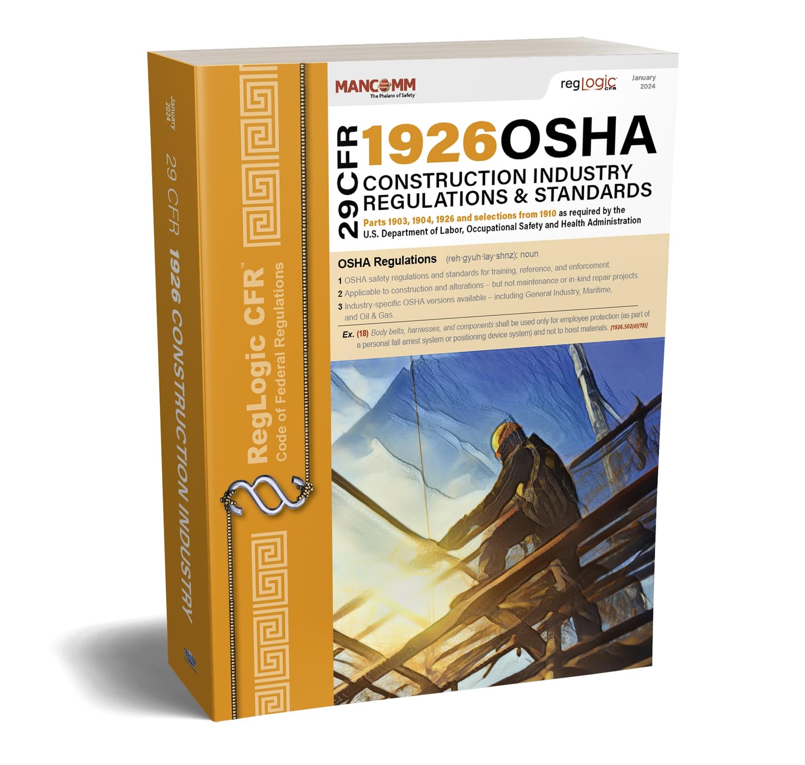 29 CFR 1926 OSHA Construction Industry Regulations & Standards – January 202…
