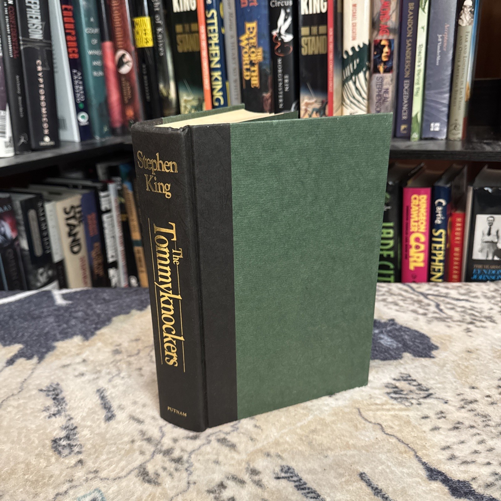 The Tommyknockers – Stephen King (1987, Hardcover) Later Printing, VG