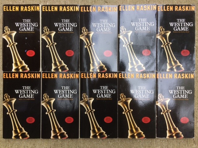The Westing Game class set Ellen Raskin Newbery Guided Reading lot 10 paperbacks
