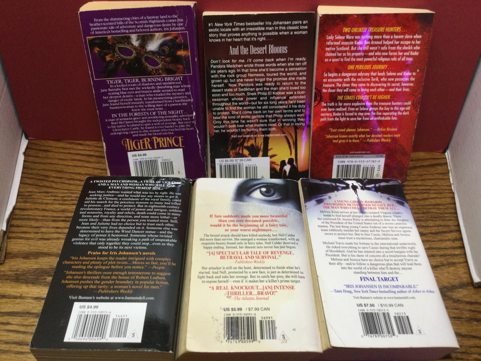 Iris Johansen – 6 PB Storm Winds Ugly Duckling Final Target- Suspense