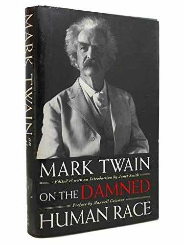 Mark Twain On the Damned Human Race – Hardcover, by Twain Mark – Very Good b