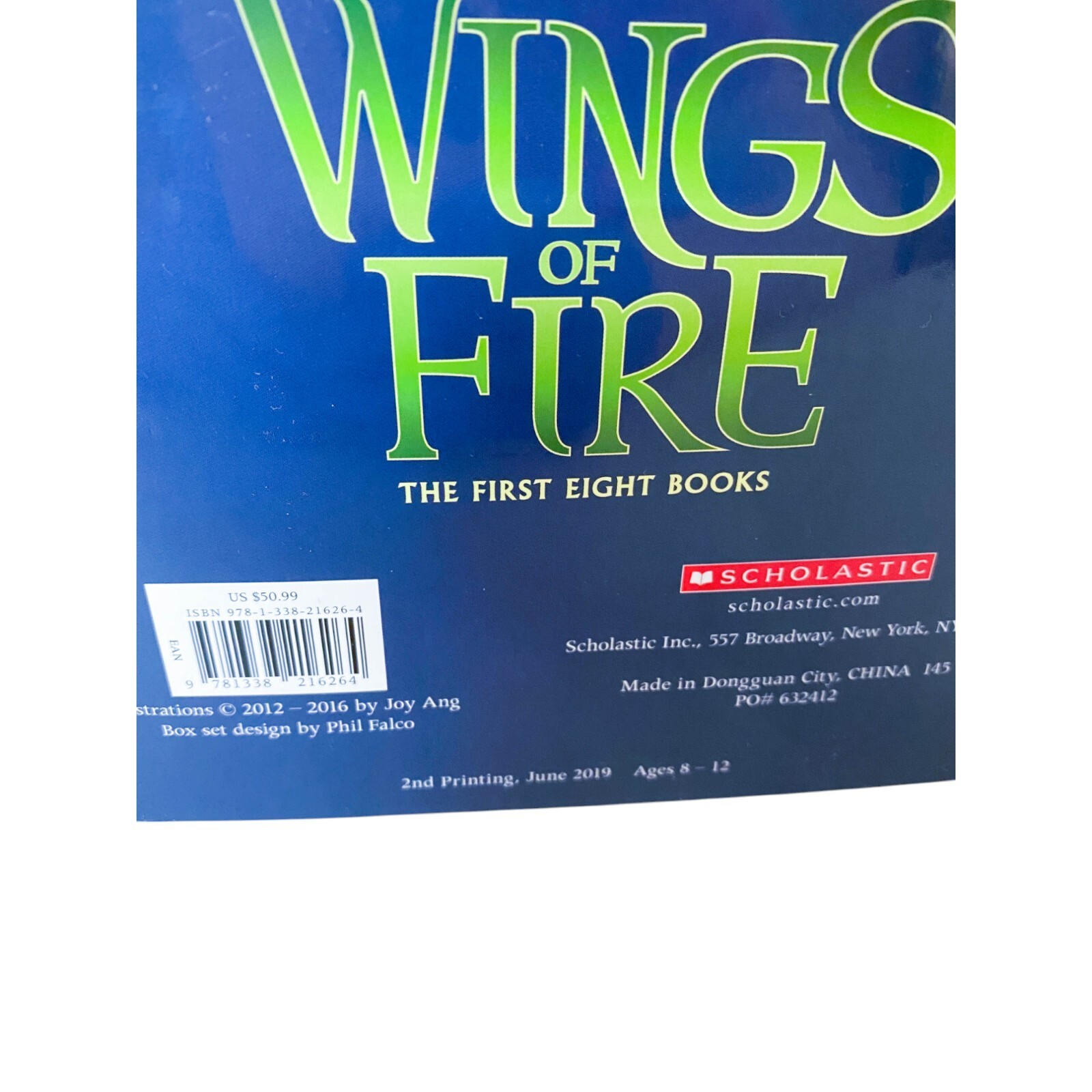 Wings of Fire Sutherland Paperback Book Set Bestselling Series NEW OPENED BOX