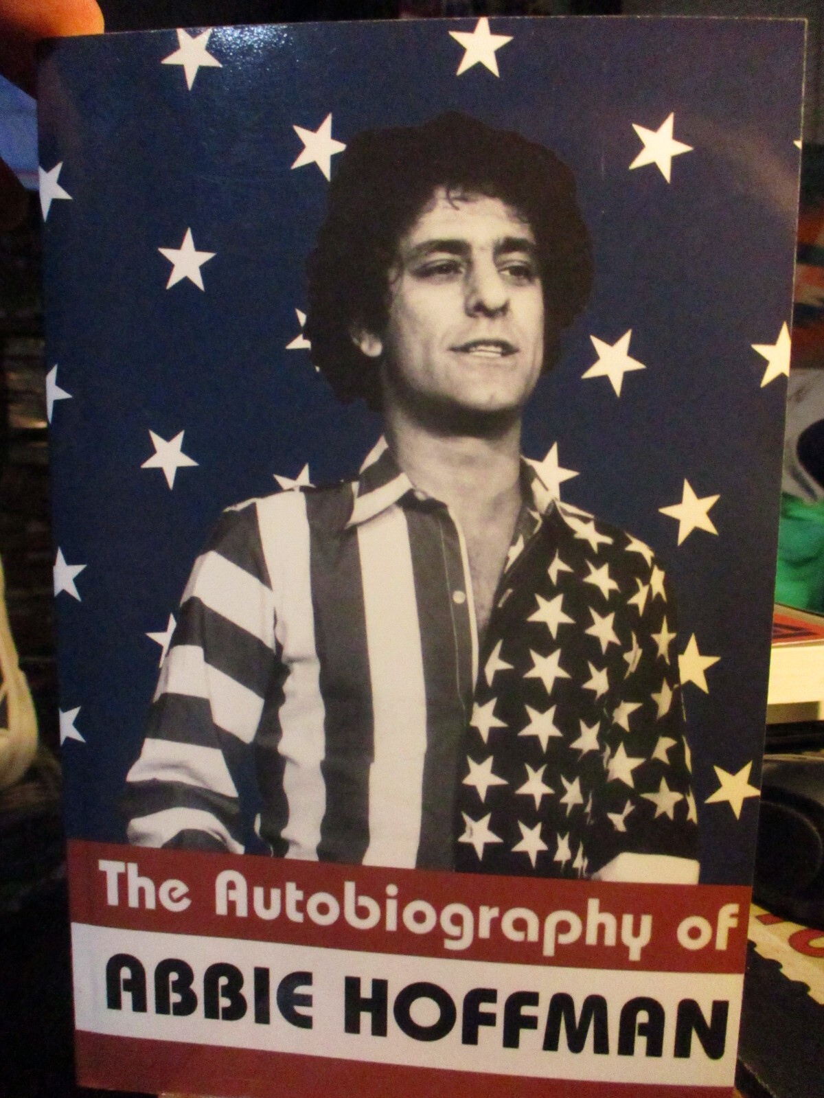 2000 The Autobiography Of ABBIE HOFFMAN Softcover Book 314 Pages Hippies