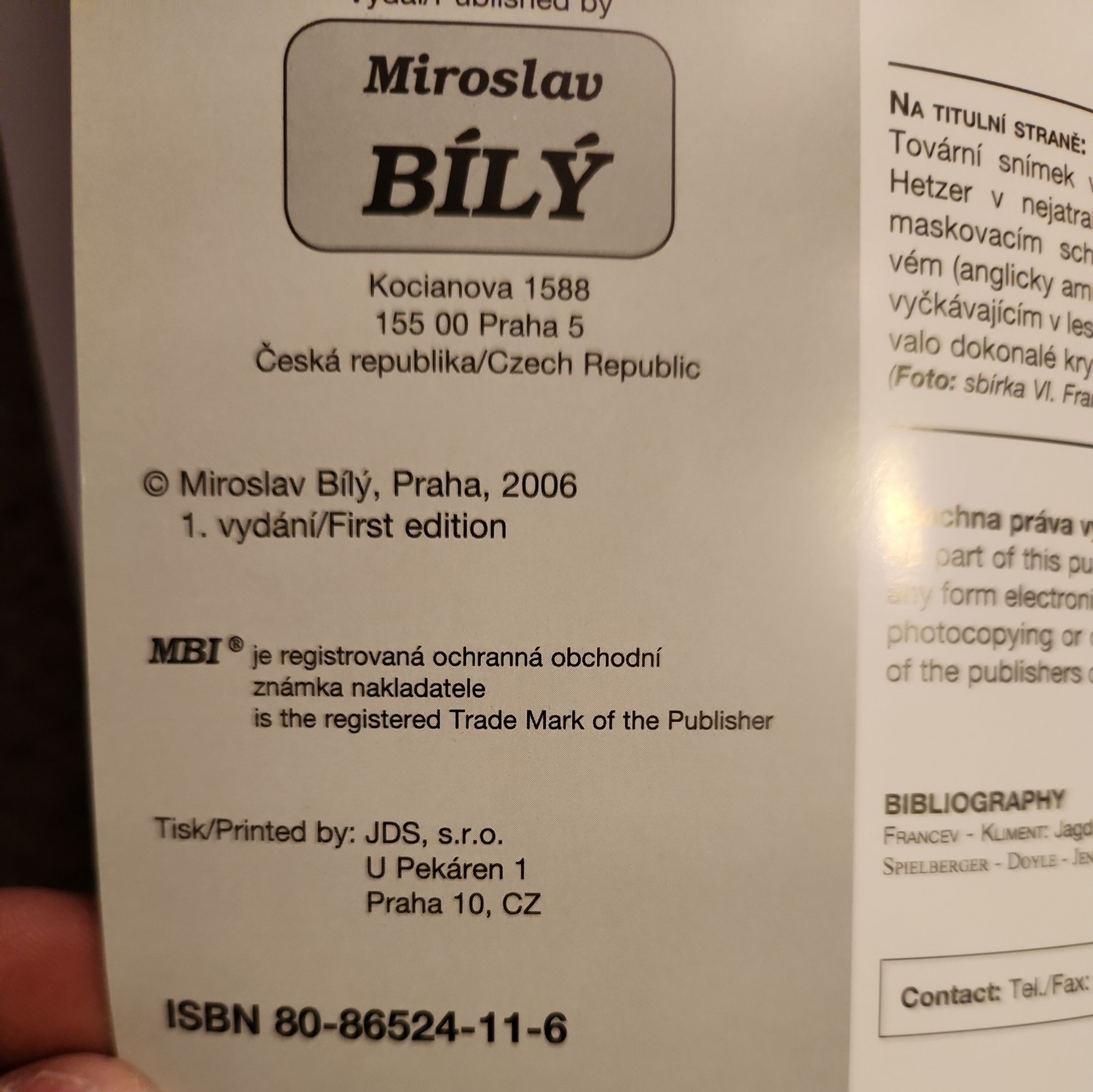 Jagdpanzer 38 Hetzer: Vladimir Francev – Miroslav Bily