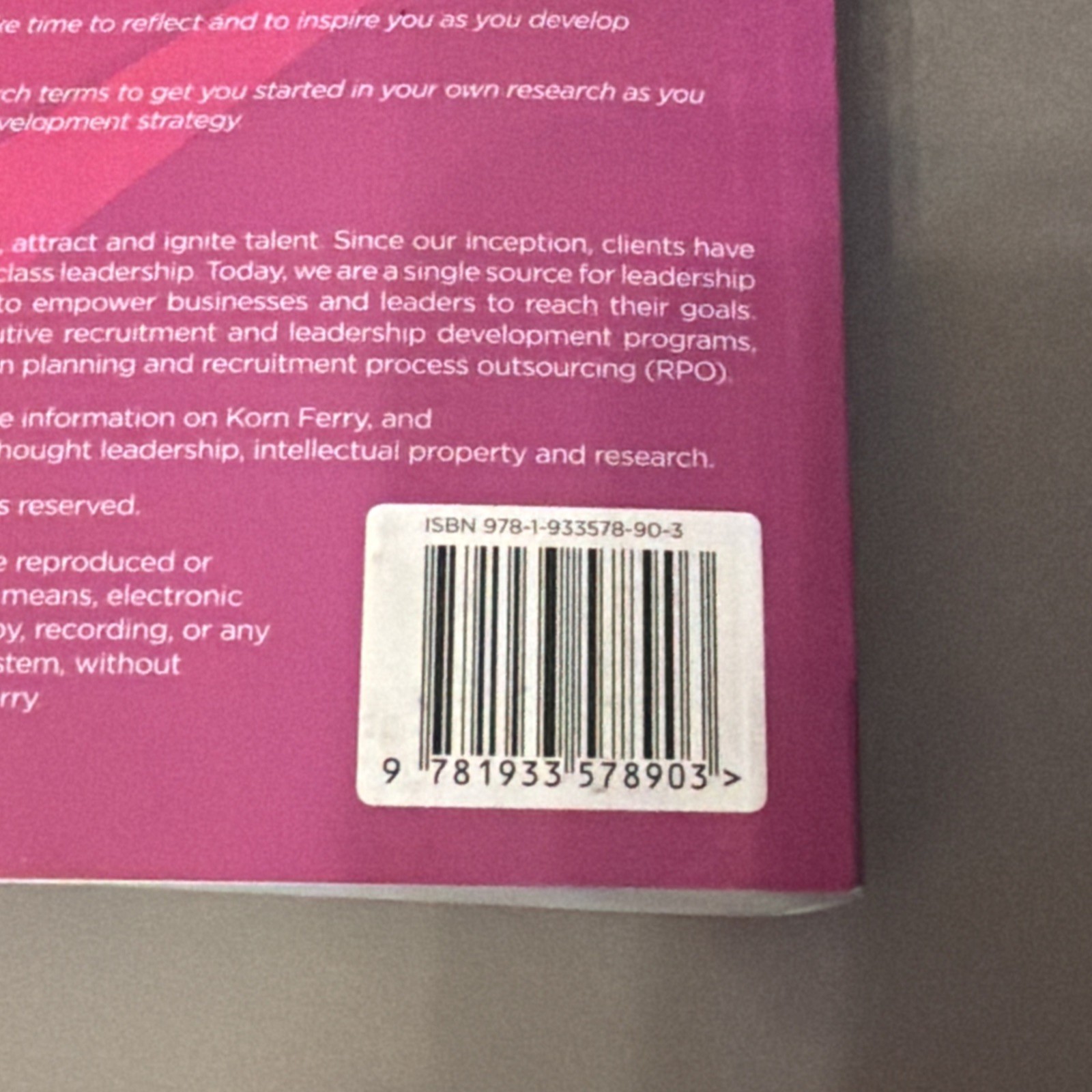 FYI: For Your Improvement – Competencies Development Guide, 6th Edition