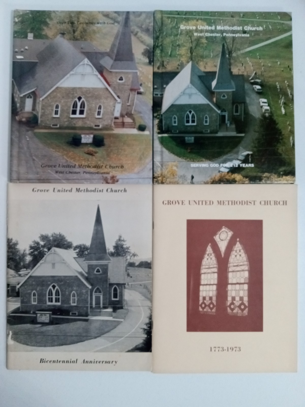 Grove United Methodist Church West Chester PA Genealogy History 4 Book Lot