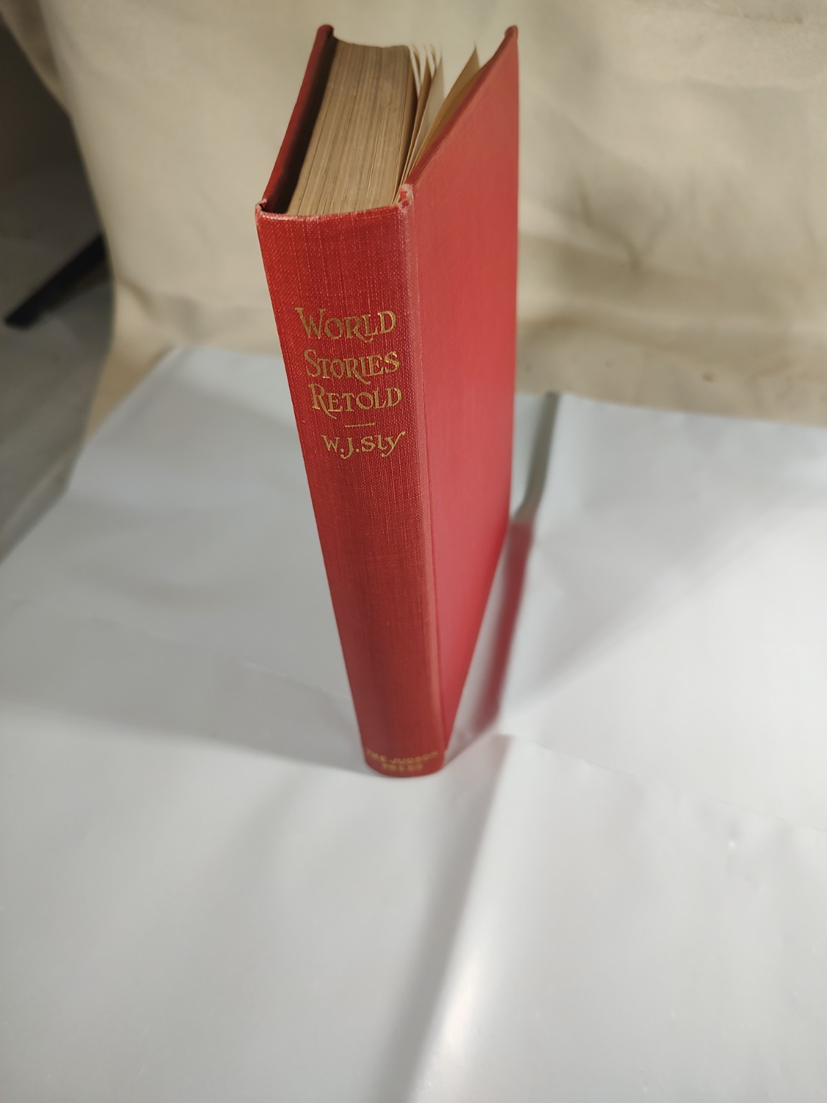 1929 World Stories Retold by William J. Sly Hardcover Judson Press