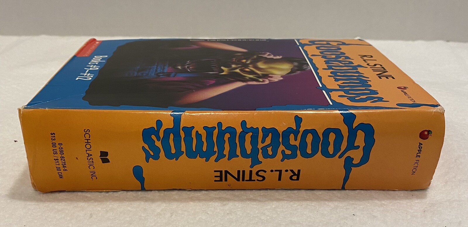 Vintage 1990s Goosebumps Box Set #9-12, R.L. Stine, Haunted Mask, 9, 10, 11, 12