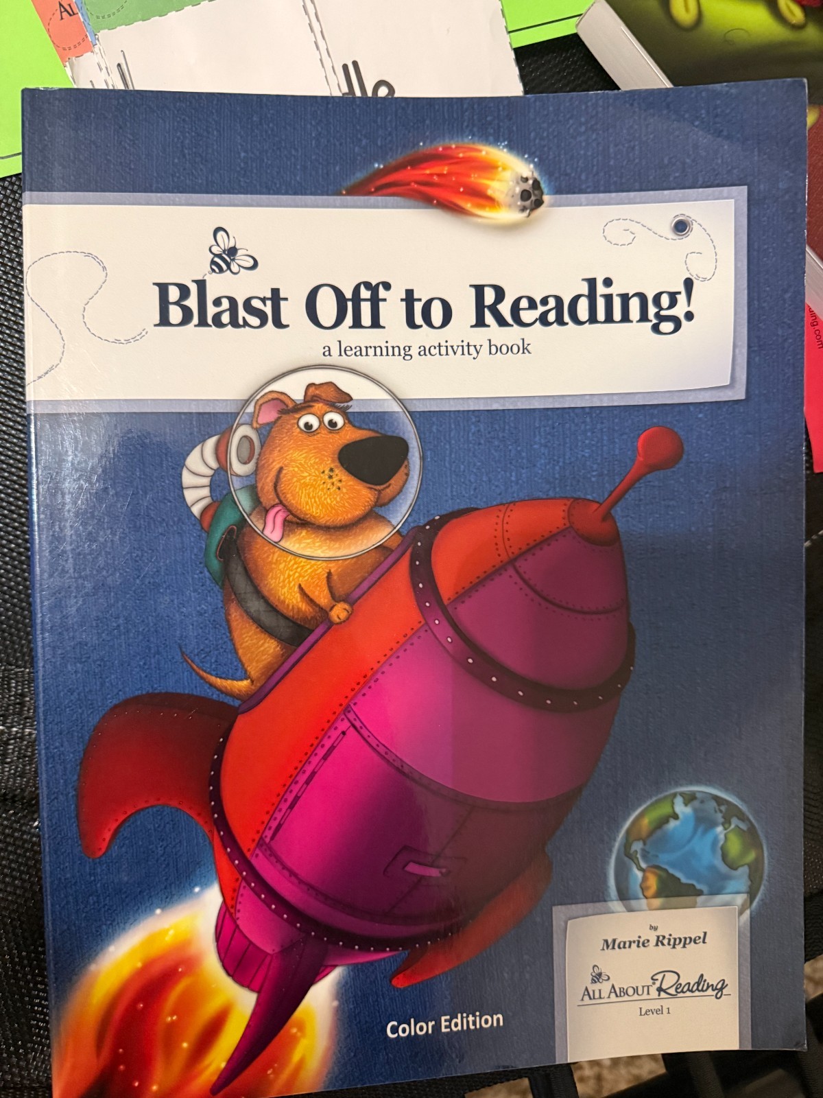 All About Reading Level 1: Blast Off to Reading! Activity Book (Color Edition)
