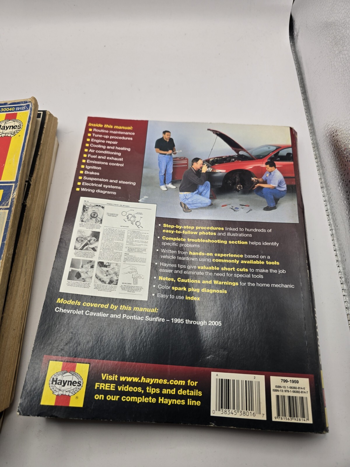 Haynes Repair Manuals 3 In Poor Condition See Pictures Lot Of 4