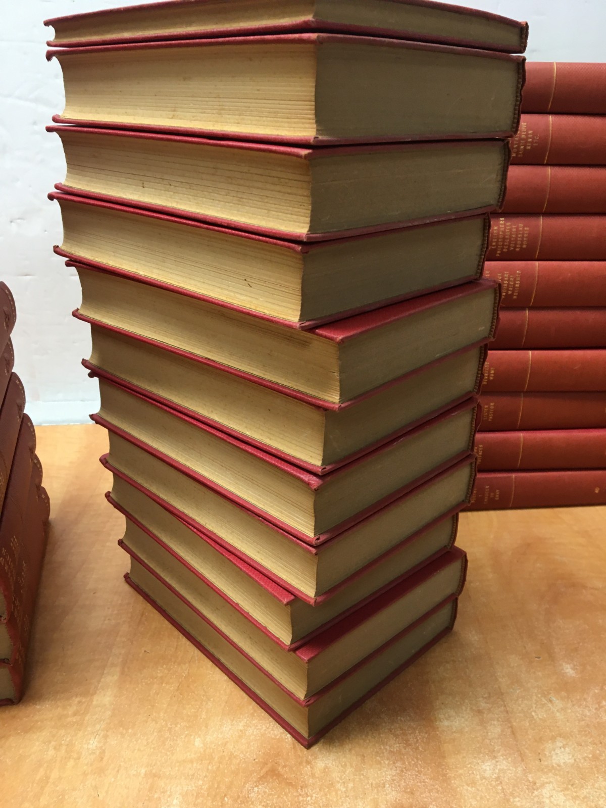 The Harvard Classics Complete 52 Volume set with lectures RARE Red 1937 /1938