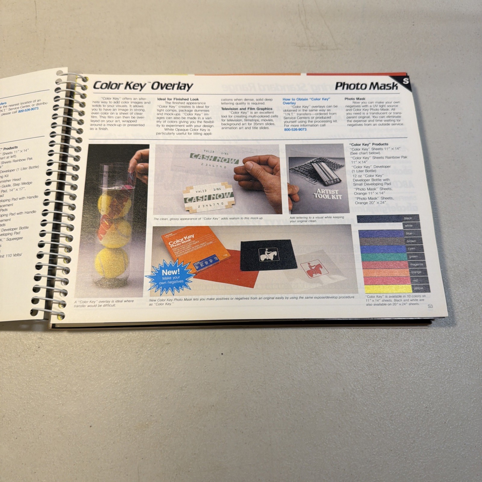 1986 LETRASET Graphic Art Reference Manual Pantone Color Guide