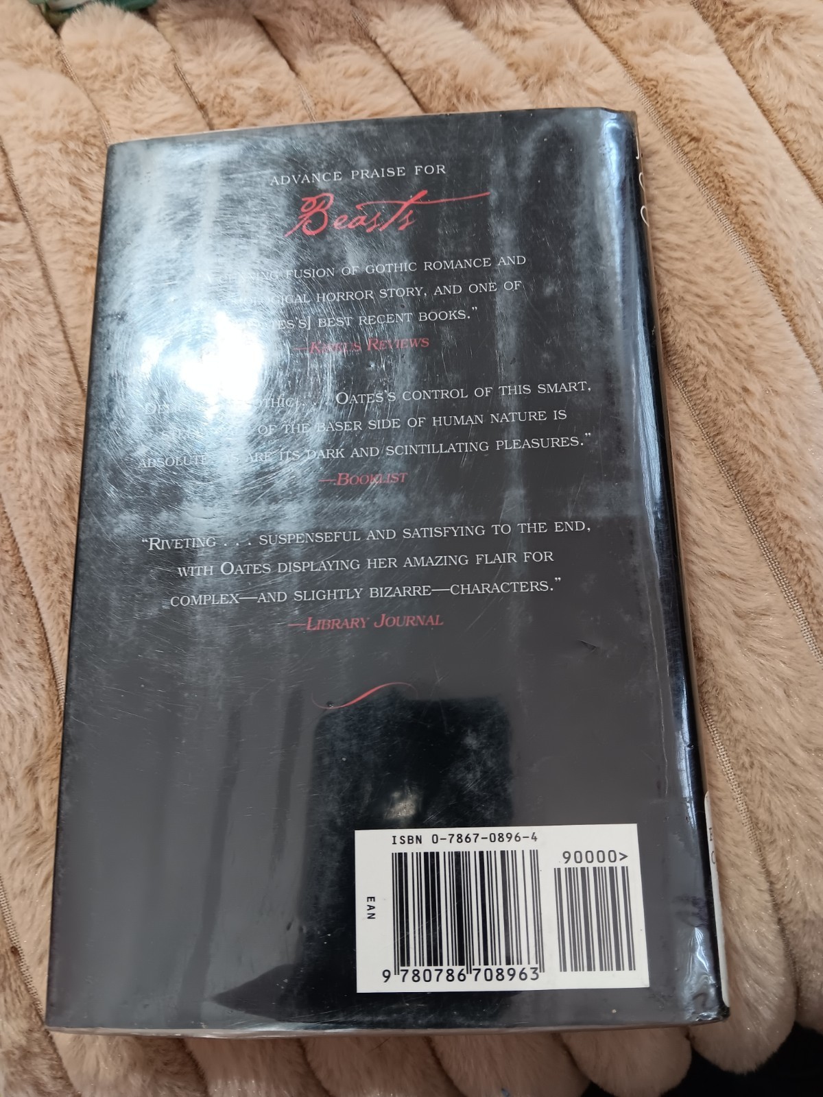 Beasts by Joyce Carol Oates (2001, Hardcover)