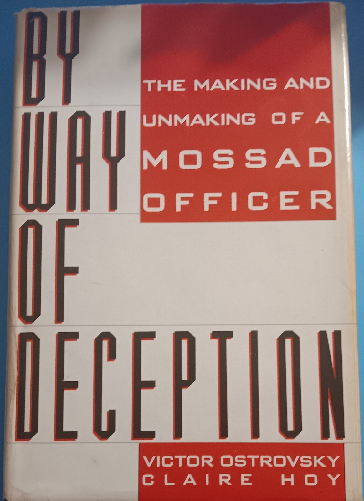 By Way of Deception by Claire Hoy and Victor Ostrovsky (good used hardcover)