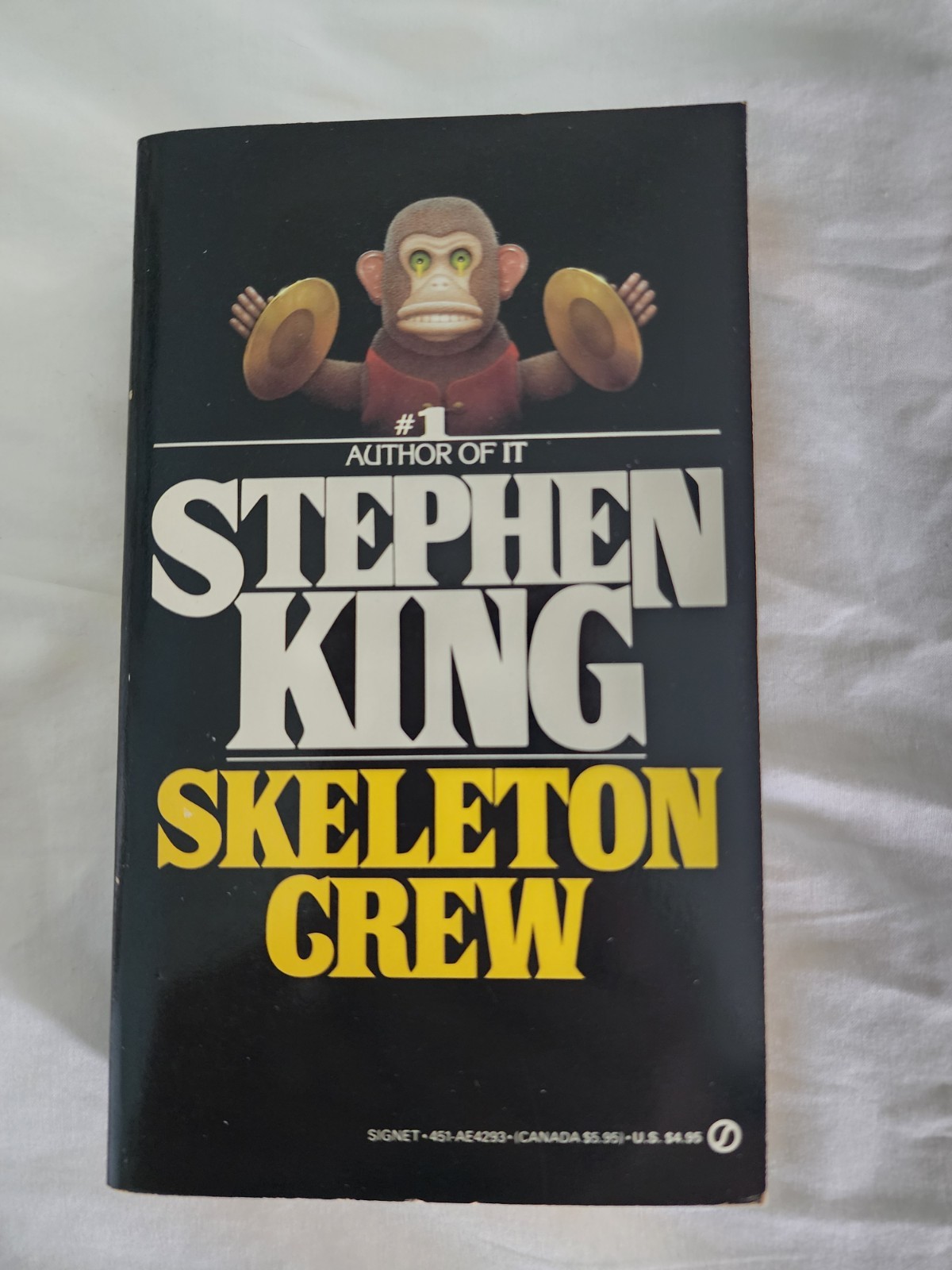 Stephen King – “Skeleton Crew” Vintage Signet Paperback Book 1986 VG Cond!
