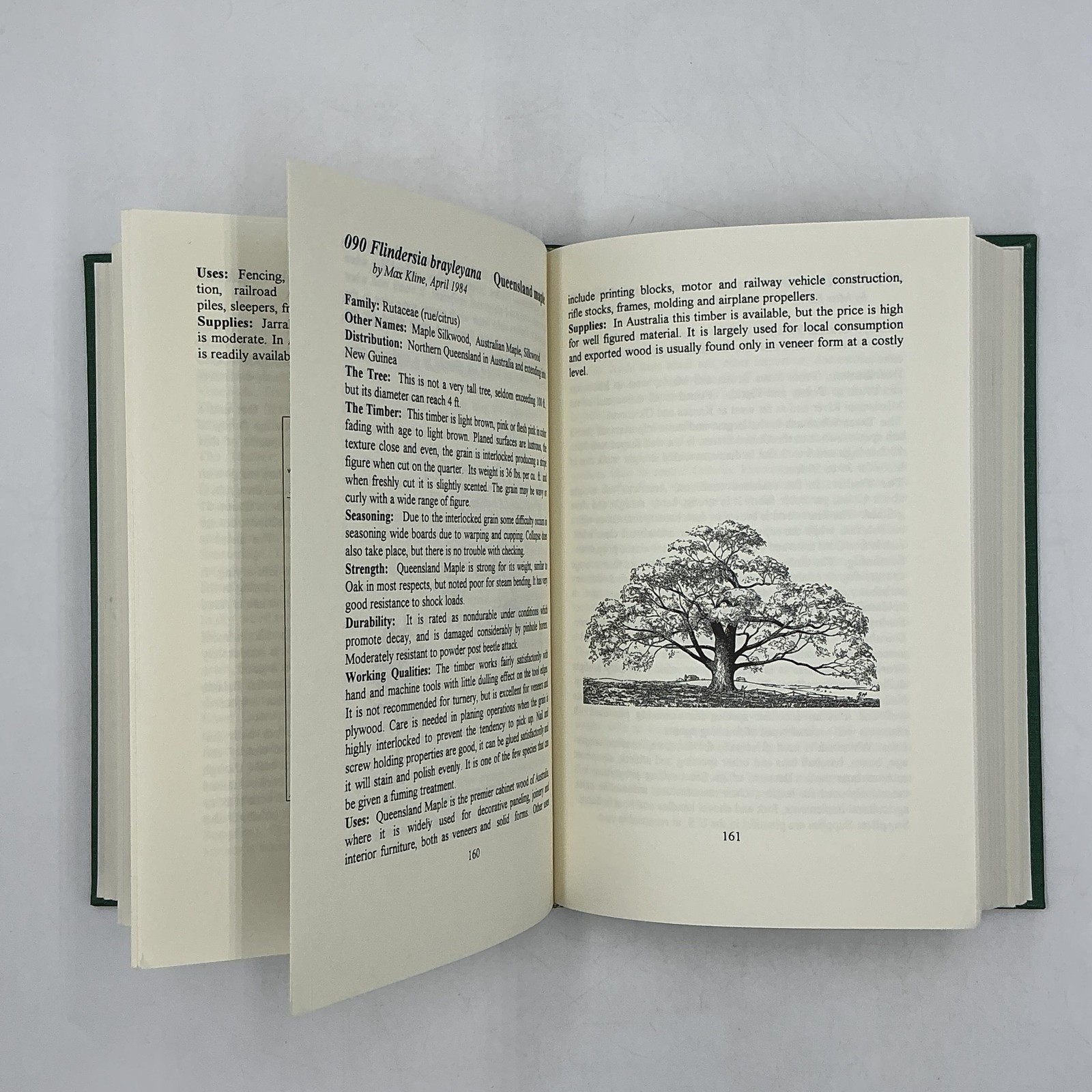 KING PHILIP PUBLISHING A GUIDE TO USEFUL WOODS OF THE WORLD FLYNN 1994 HC GREEN