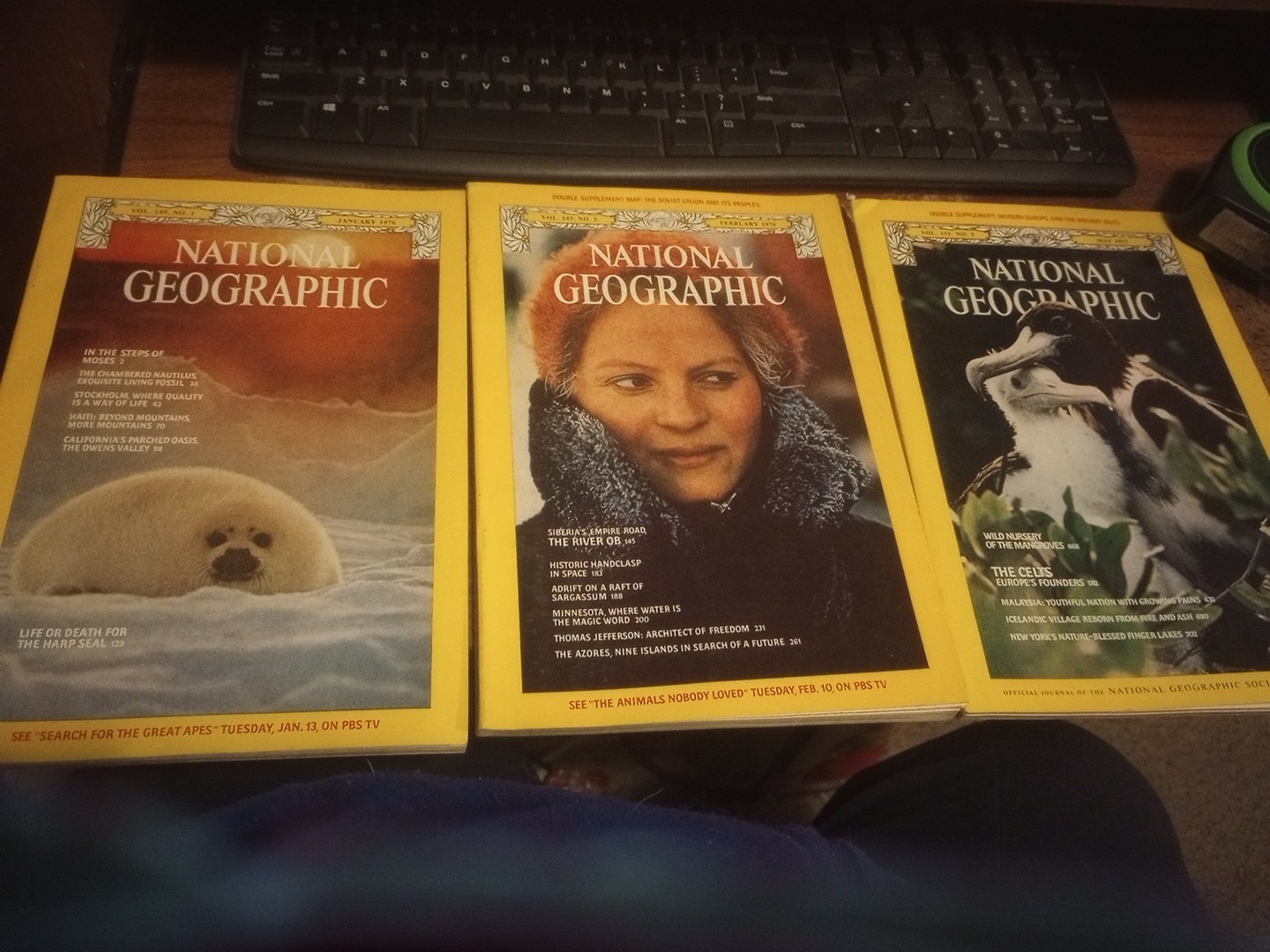 National Geographic Magazines 1976- 1983 You Pick The Issues 2.50-4.00
